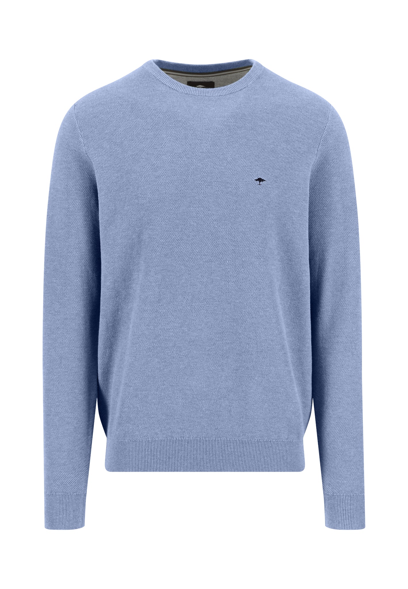 Feinstrickpullover aus Baumwolle mit Rundhalsausschnitt - Image 14