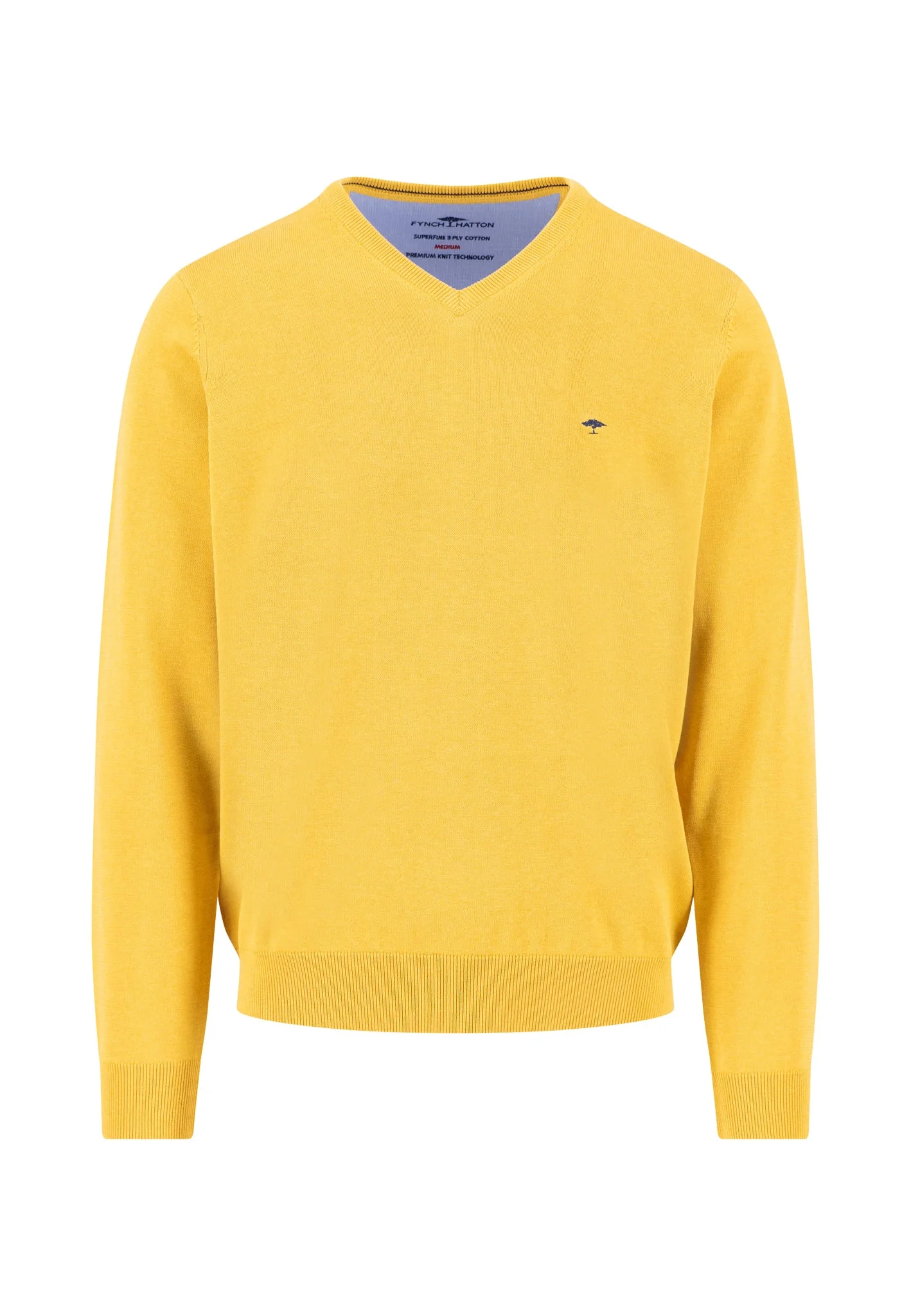 Feinstrickpullover aus Baumwolle mit V-Ausschnitt - Image 13
