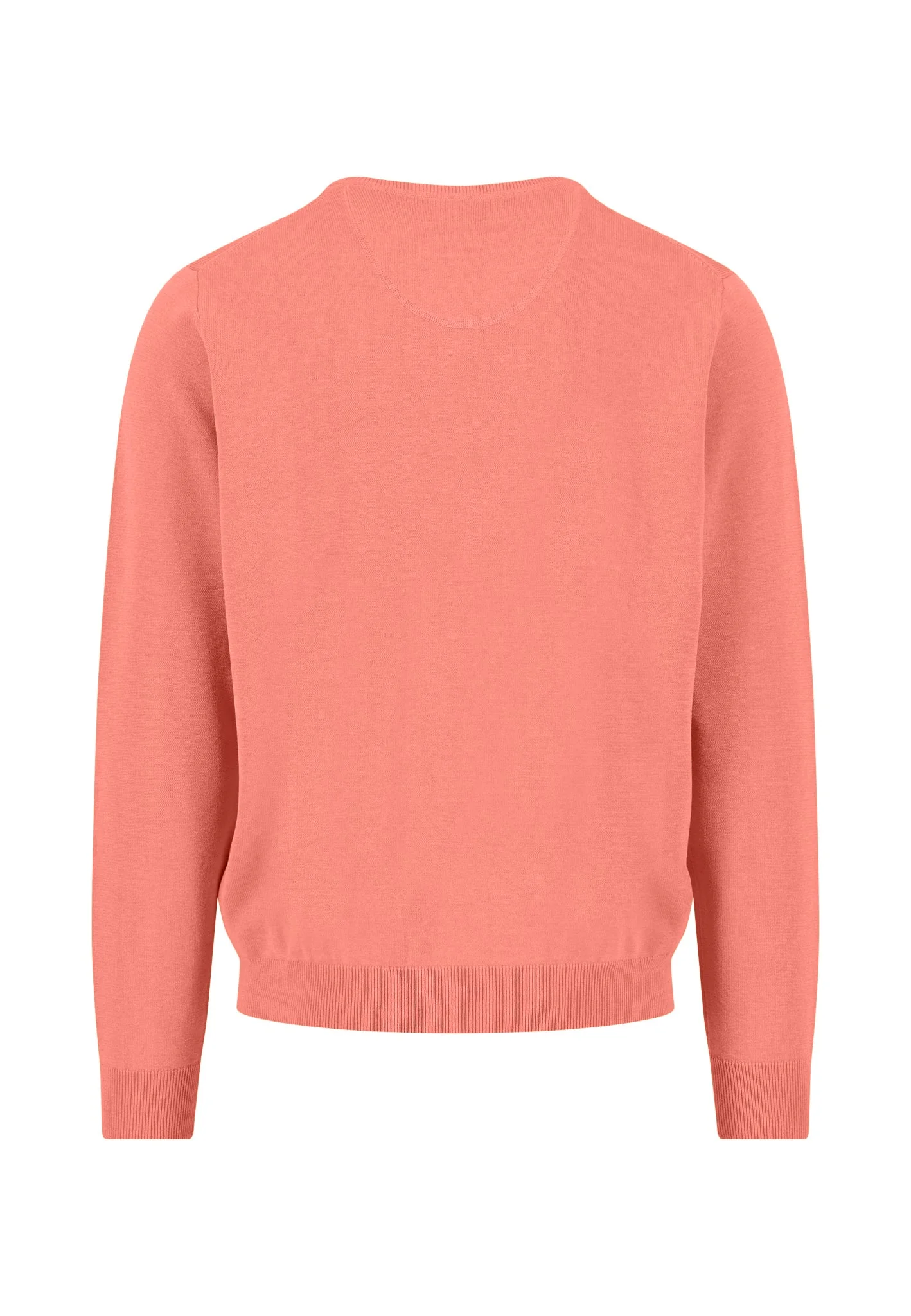 Feinstrickpullover aus Baumwolle mit V-Ausschnitt - Image 16