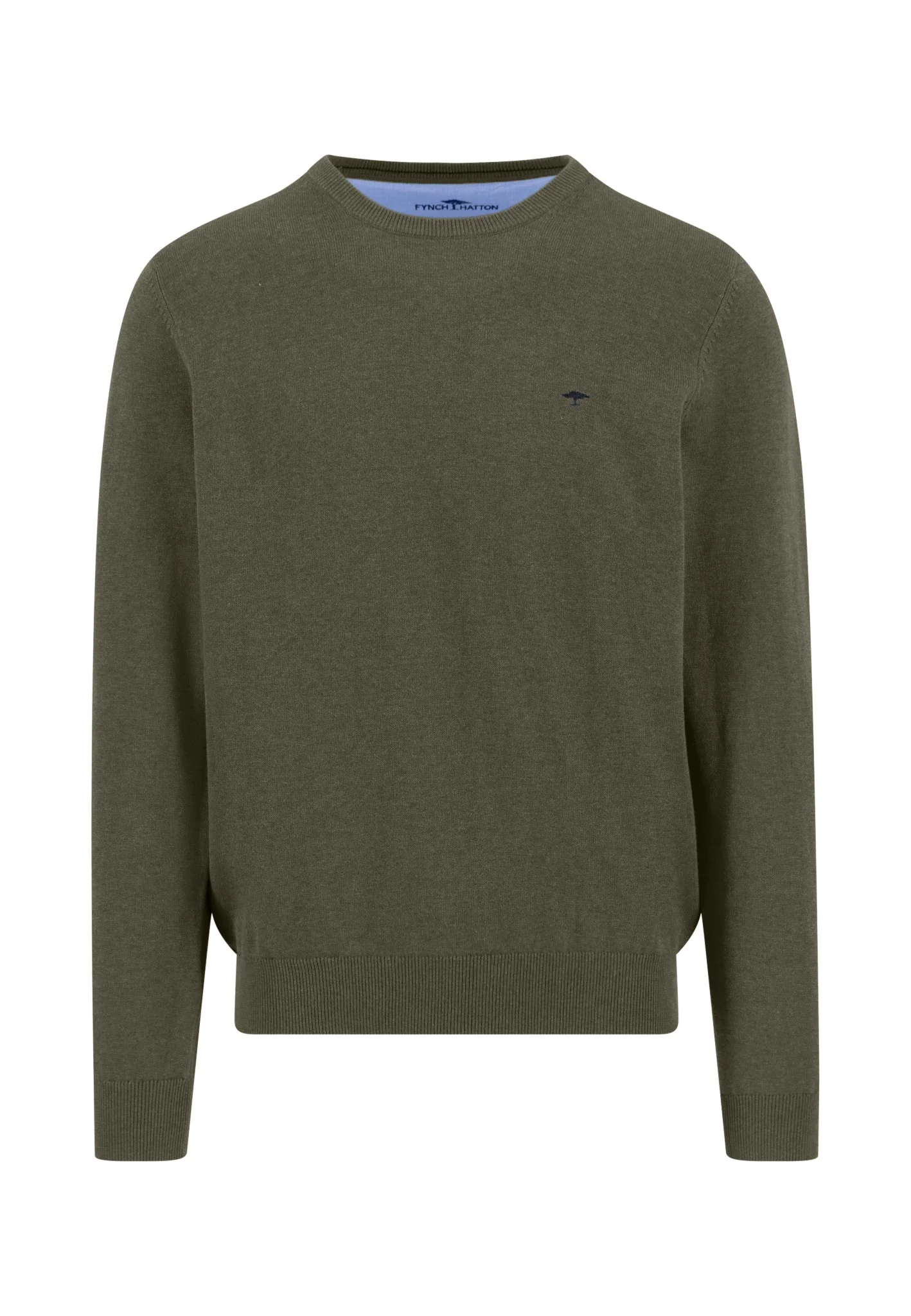 Feinstrickpullover aus reiner Baumwolle mit Rundhalsausschnitt - Image 64