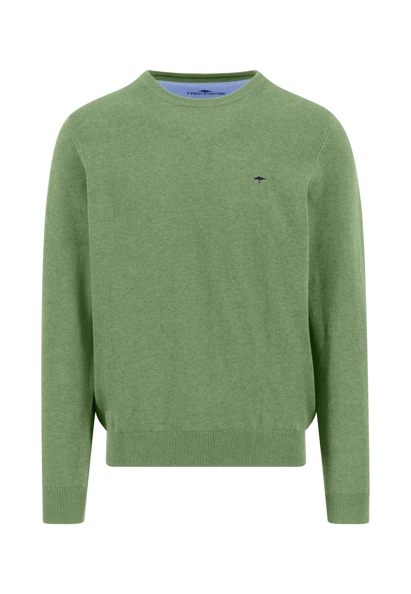 Feinstrickpullover aus reiner Baumwolle mit Rundhalsausschnitt - Image 74