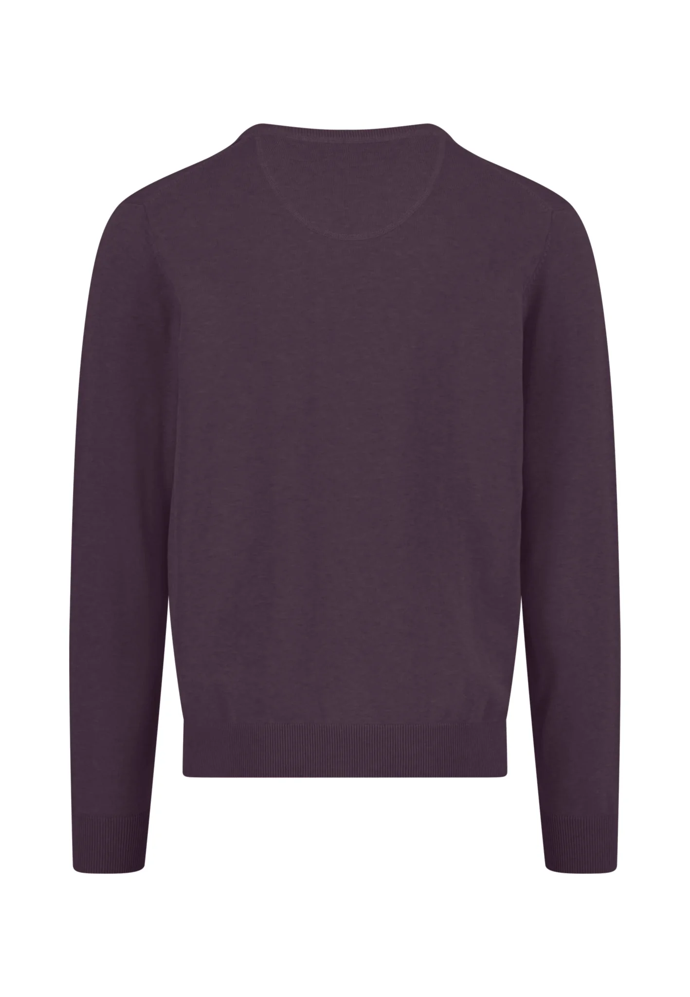 Feinstrickpullover aus reiner Baumwolle mit V-Ausschnitt - Image 20