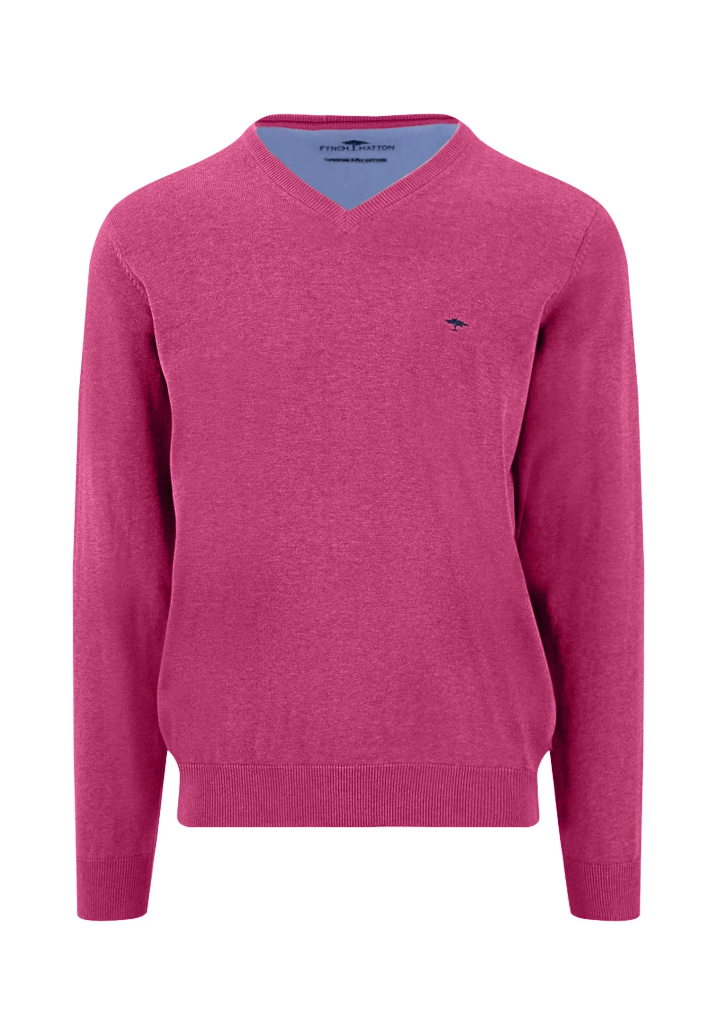 Feinstrickpullover aus reiner Baumwolle mit V-Ausschnitt - Image 29
