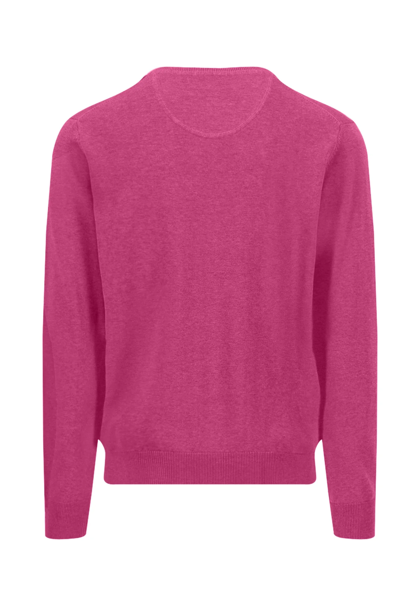 Feinstrickpullover aus reiner Baumwolle mit V-Ausschnitt - Image 30