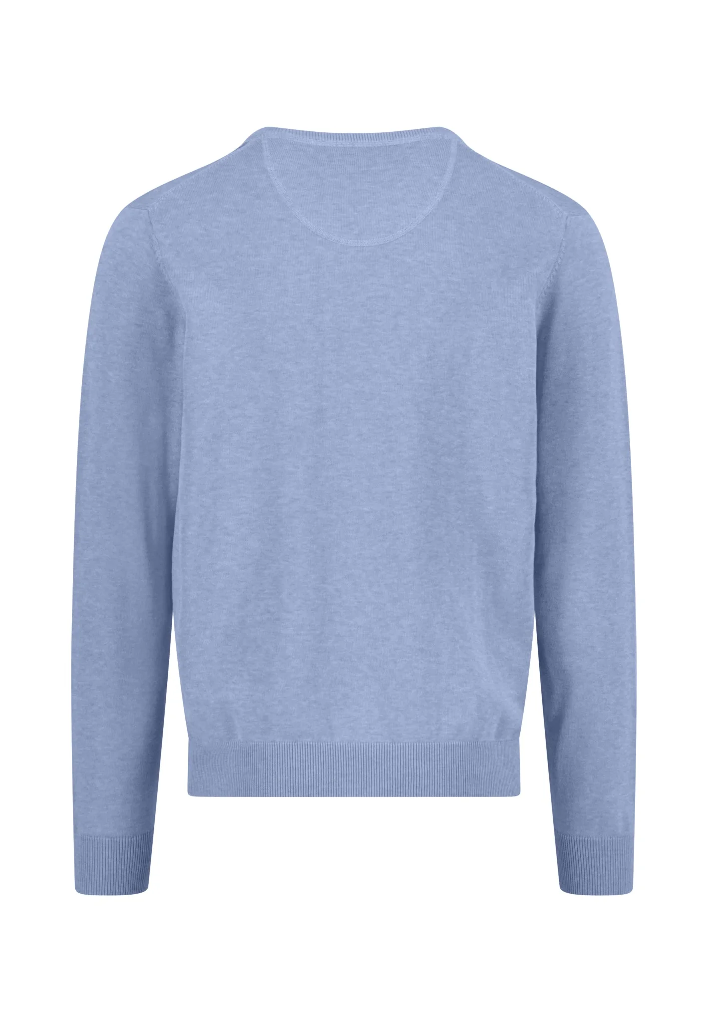 Feinstrickpullover aus reiner Baumwolle mit V-Ausschnitt - Image 45