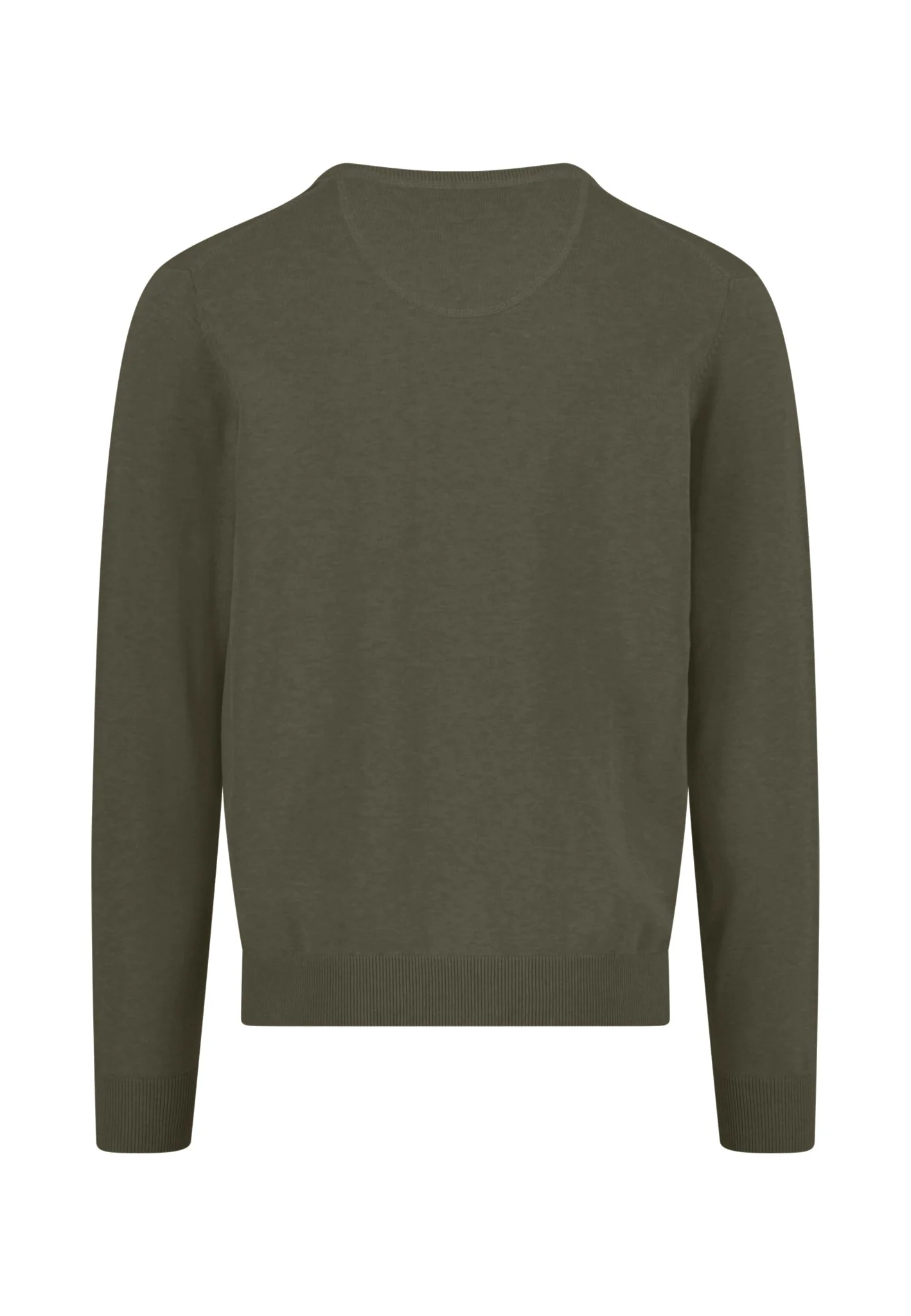Feinstrickpullover aus reiner Baumwolle mit V-Ausschnitt - Image 60