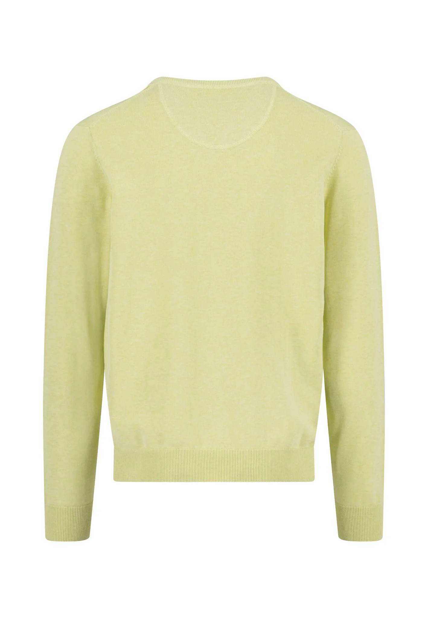 Feinstrickpullover aus reiner Baumwolle mit V-Ausschnitt - Image 65