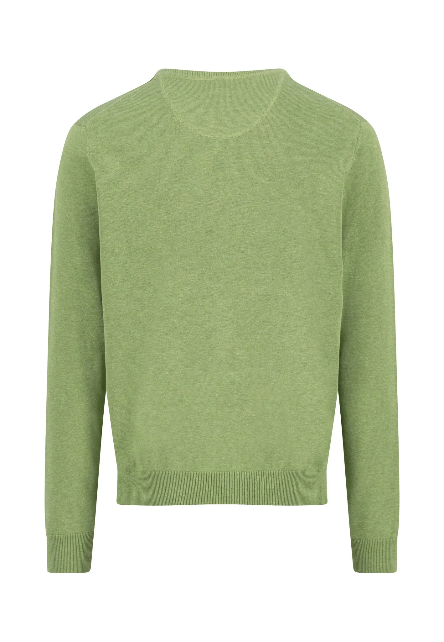 Feinstrickpullover aus reiner Baumwolle mit V-Ausschnitt - Image 70