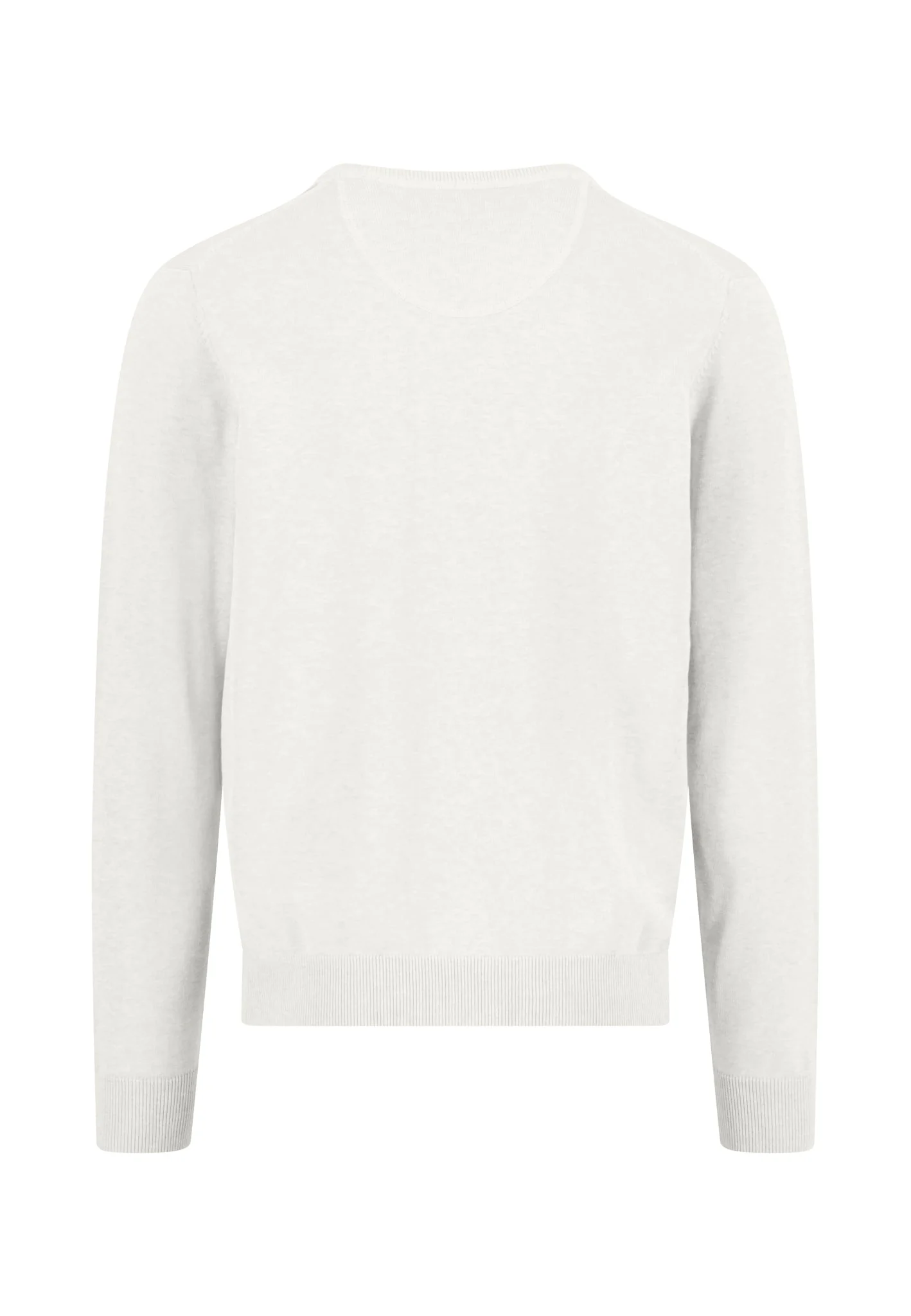 Feinstrickpullover aus reiner Baumwolle mit V-Ausschnitt - Image 75