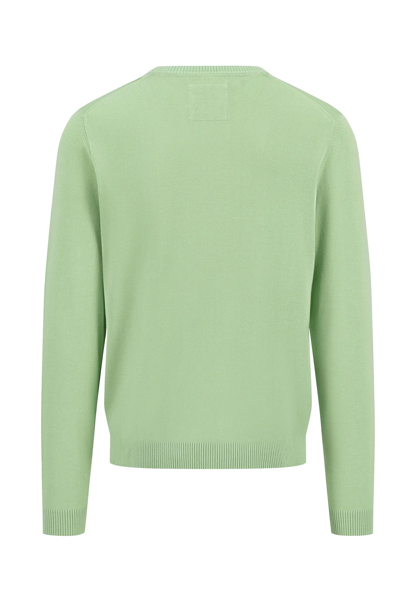 Pullover mit Rippstrick-Details aus extra weichem Feinstrick - Image 10