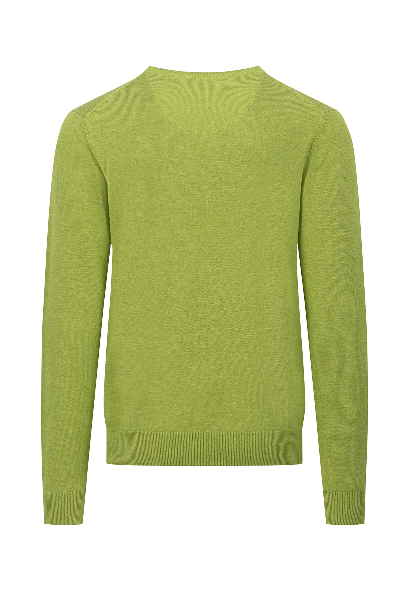 Feinstrickpullover mit O-Ausschnitt aus 100% Baumwolle - Image 8