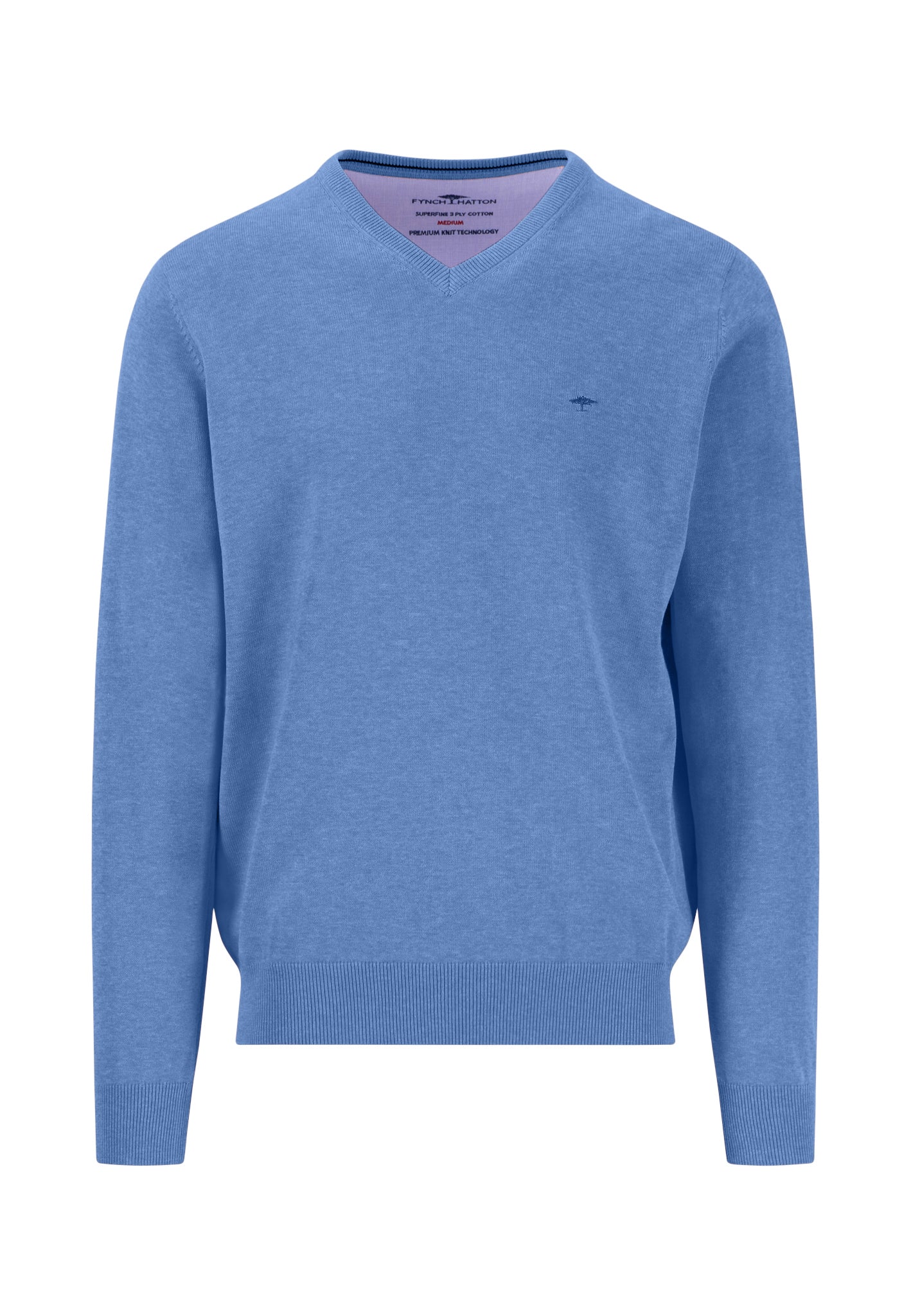 Feinstrickpullover mit V-Ausschnitt im Casual-Fit - Image 5