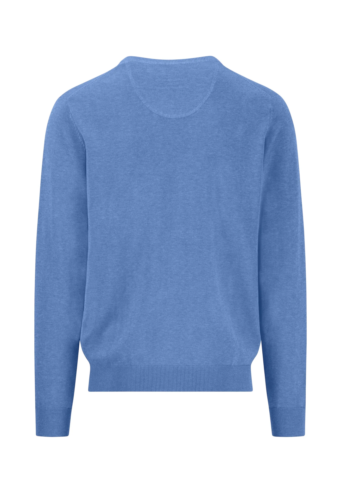 Feinstrickpullover mit V-Ausschnitt im Casual-Fit - Image 6