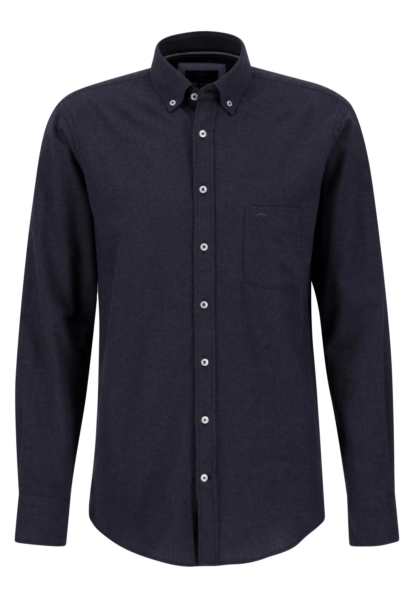Flanellhemd aus Baumwolle mit Button-Down-Kragen - Image 11