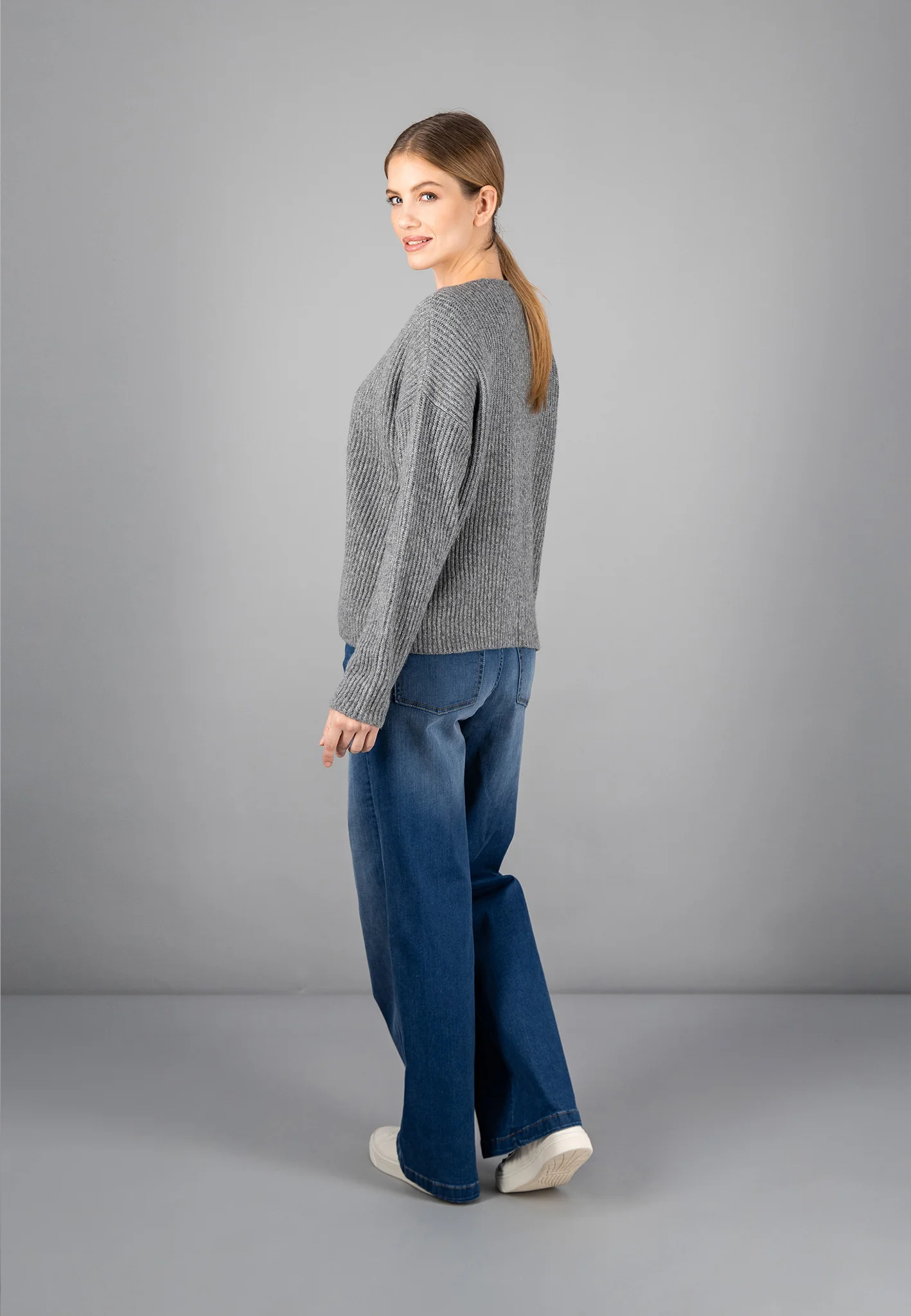 Flauschiger Cardigan in Modern-Fit aus Woll-Mix - Image 13