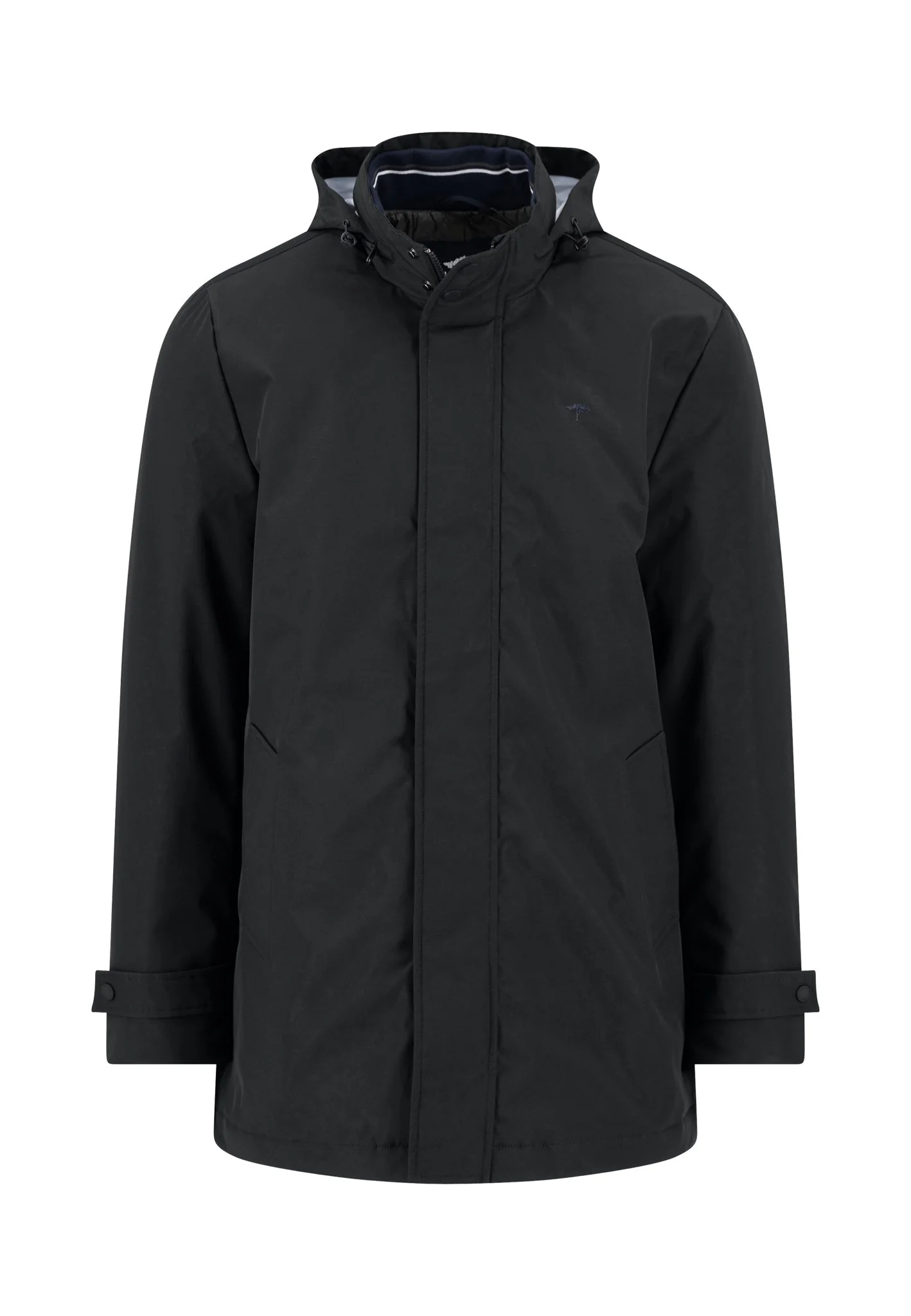 Funktionsjacke mit Kapuze und verdecktem Reißverschluss - Image 3