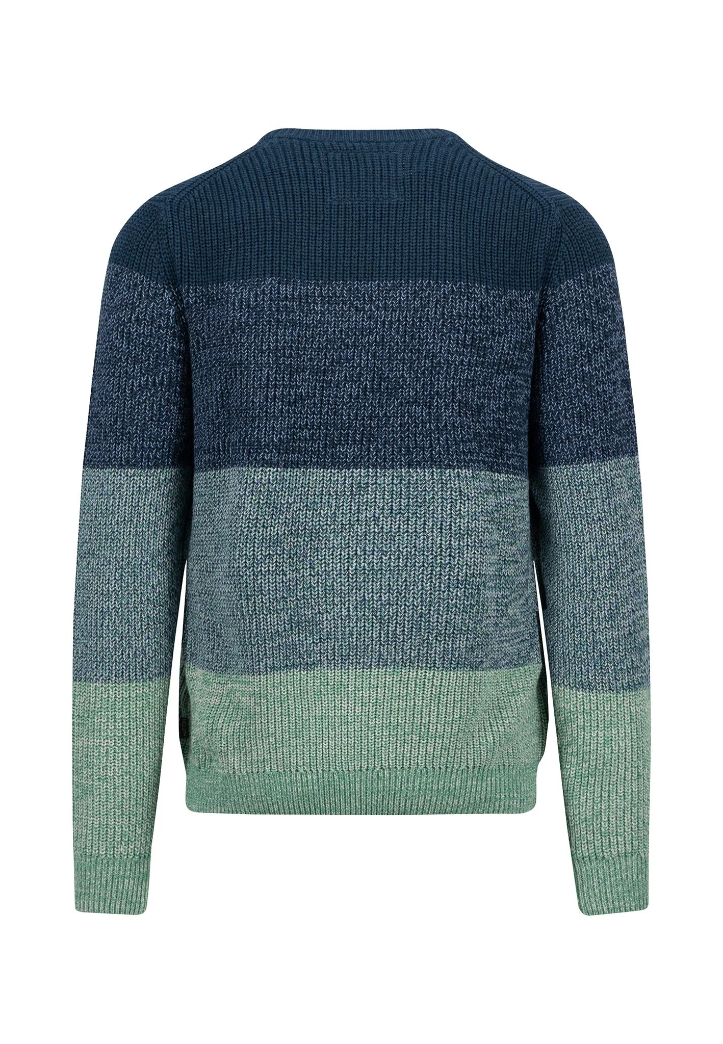 Gestreifter Strickpullover aus Baumwolle - Image 2