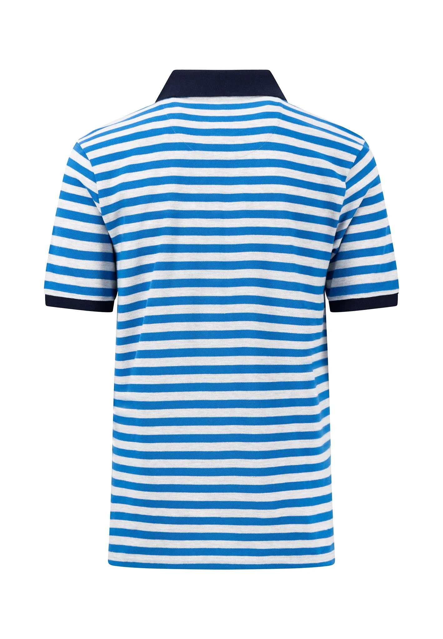 Gestreiftes Poloshirt mit Kontrast-Details - Image 4