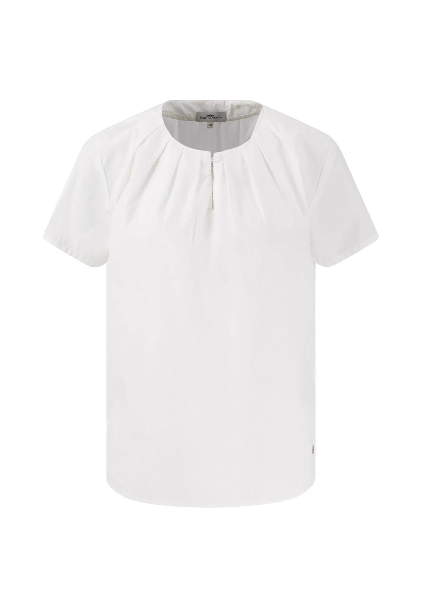 Halbarm-Bluse aus Baumwolle