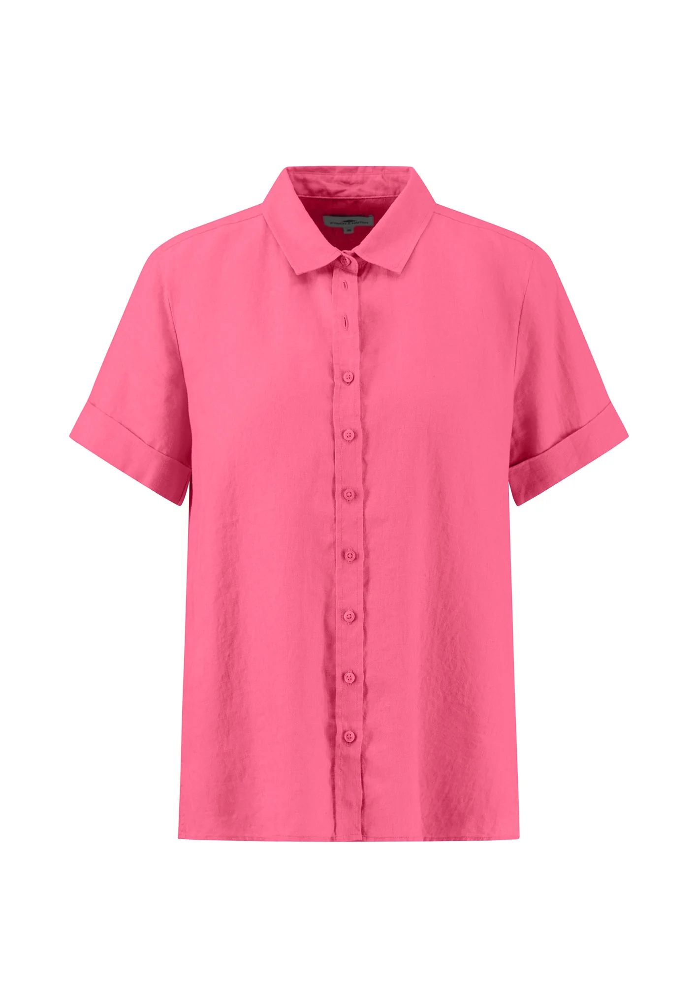 Halbarm-Bluse aus Leinen - Image 3