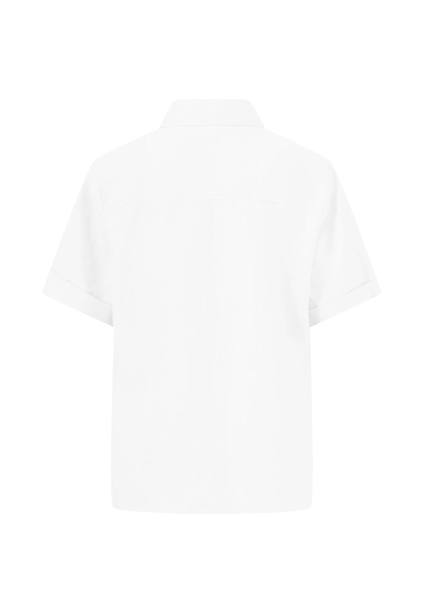Halbarm-Bluse aus Leinen - Image 6