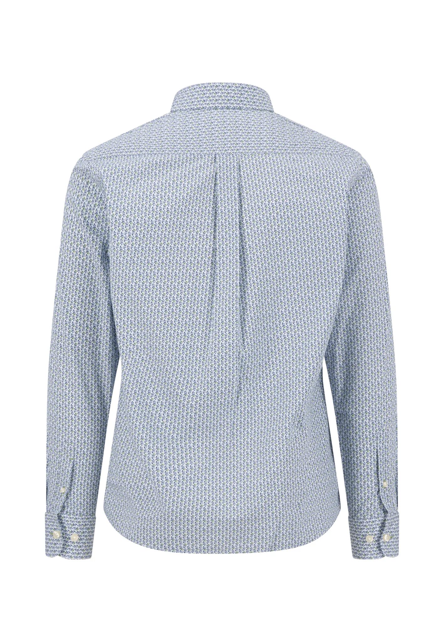 Hemd aus Baumwolle mit Allover-Print und Button-Down-Kragen - Image 2