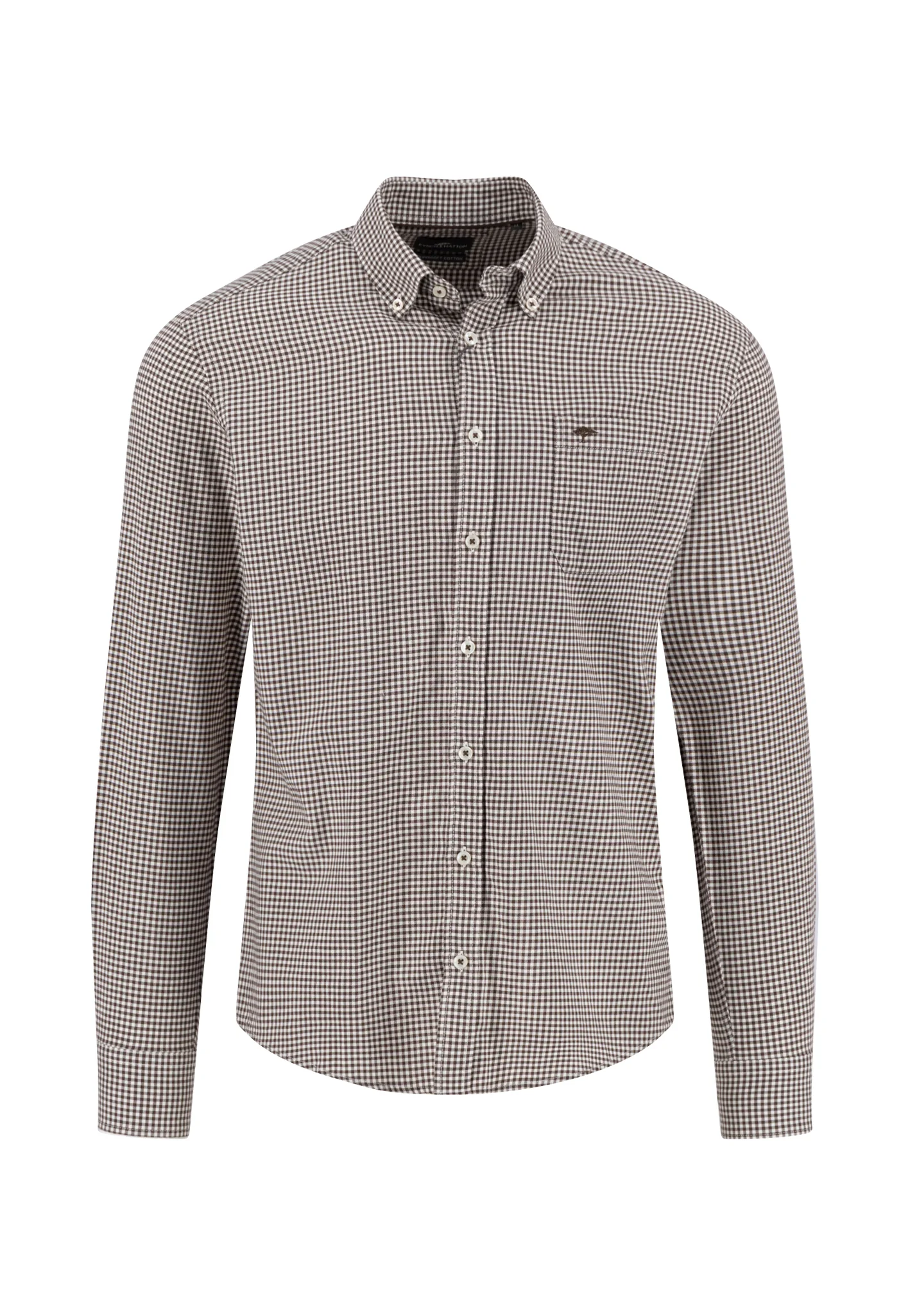 Hemd aus Baumwolle mit Allover-Print und Button-Down-Kragen - Image 3