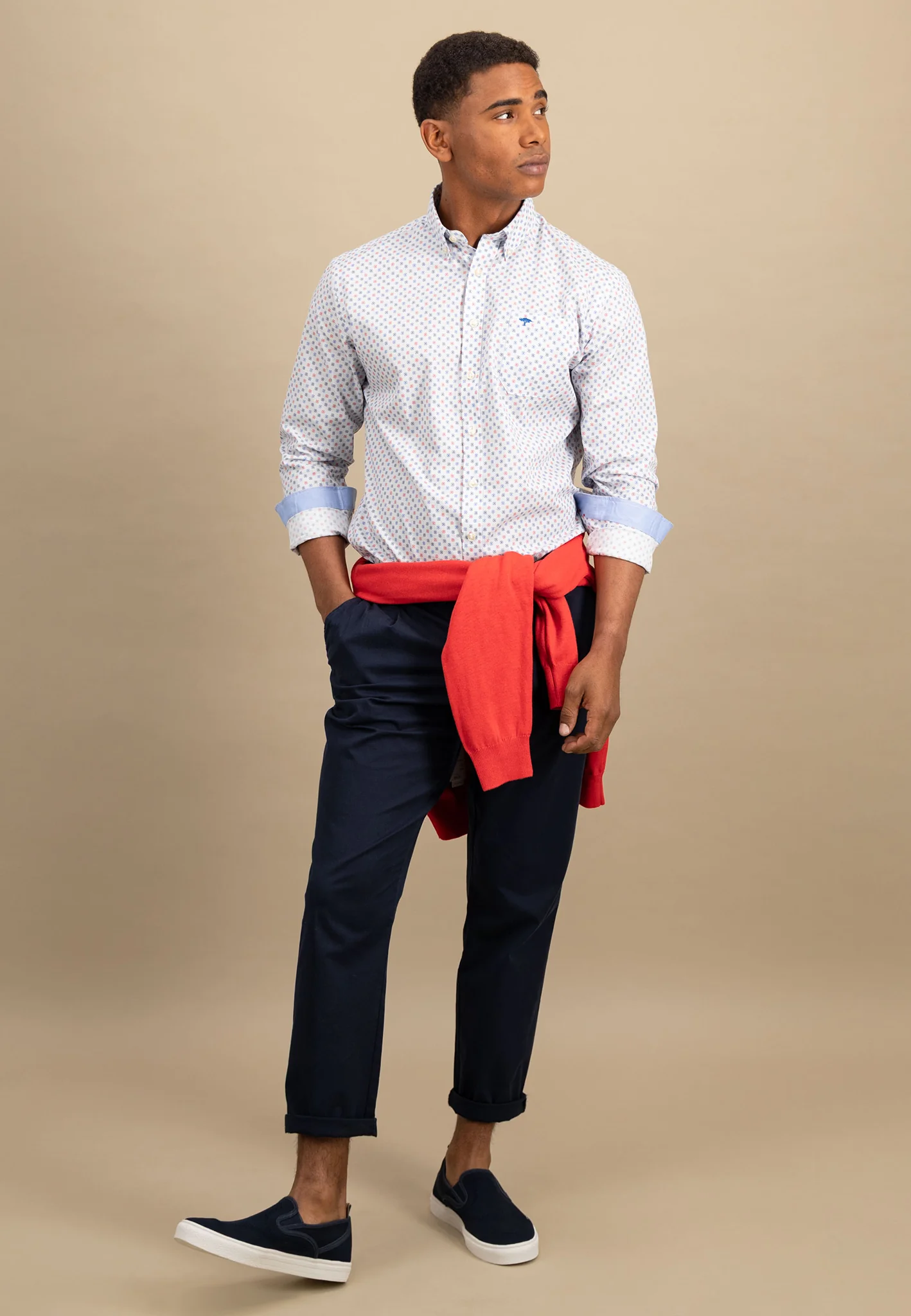 Hemd aus Baumwolle mit Button-Down-Kragen - Image 22