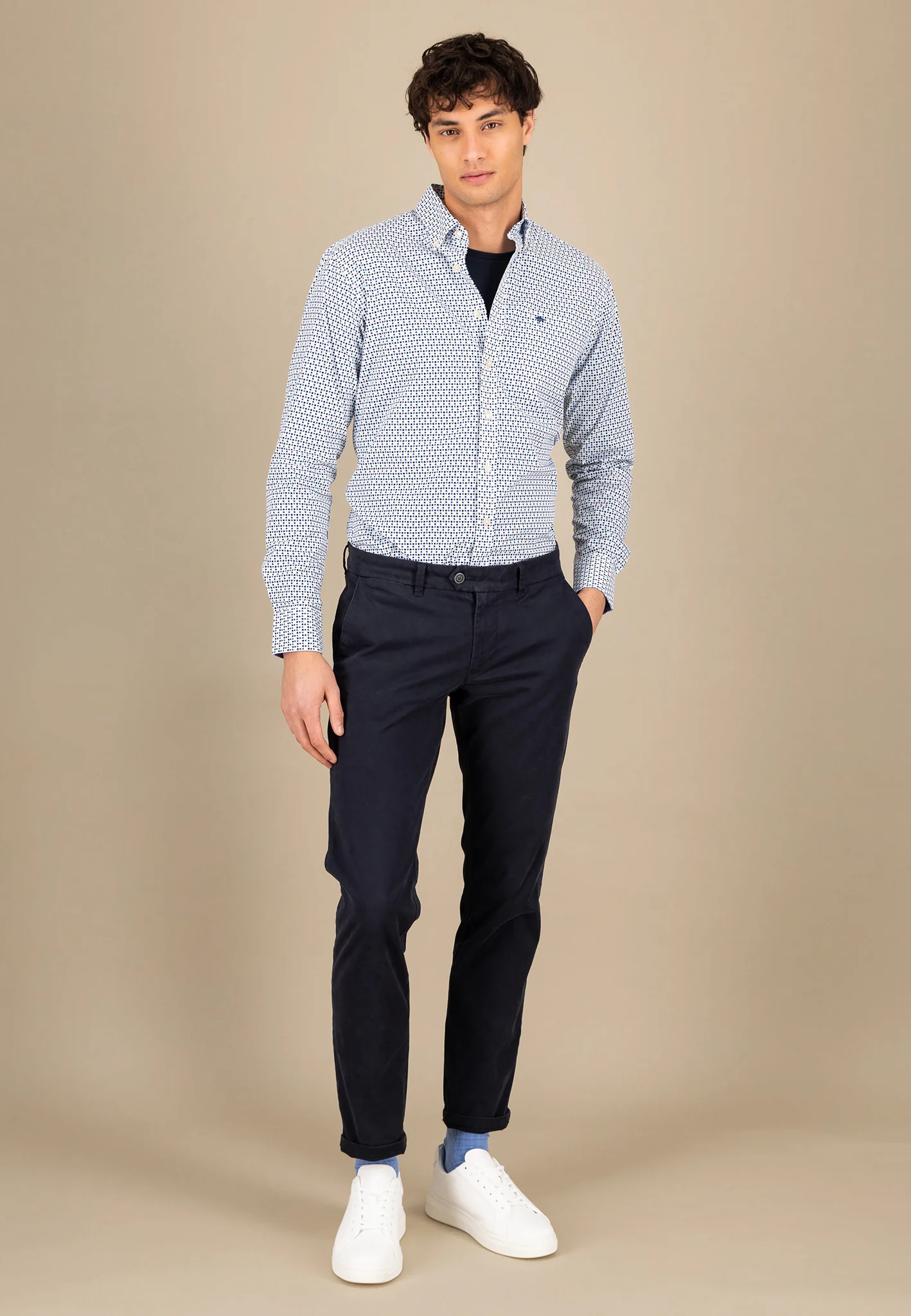 Hemd aus Baumwolle mit Button-Down-Kragen - Image 8