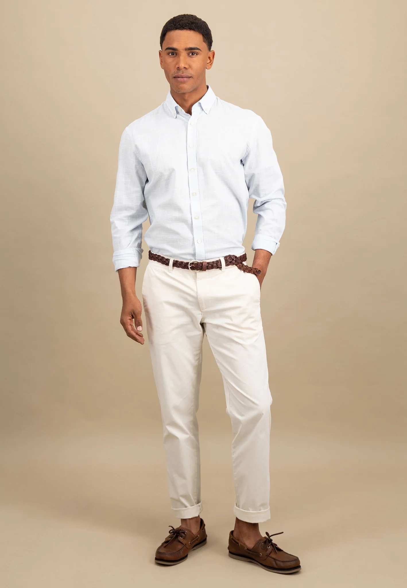 Hemd aus Baumwolle mit Button-Down-Kragen - Image 2