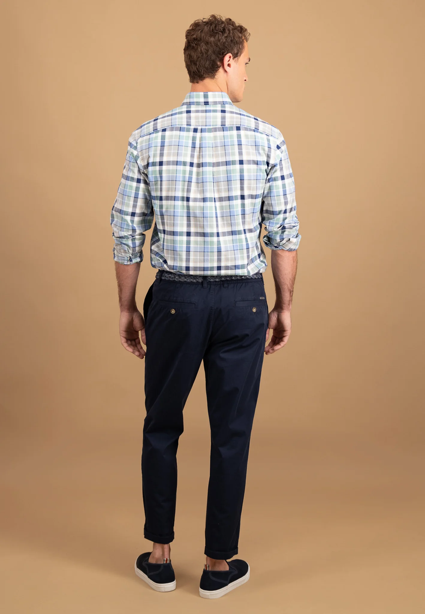 Oxfordhemd aus Baumwolle mit Button-Down-Kragen - Image 3
