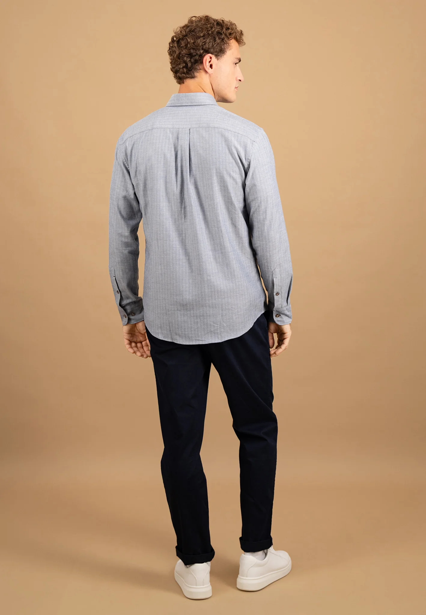 Hemd aus Baumwolle mit Button-Down-Kragen - Image 3