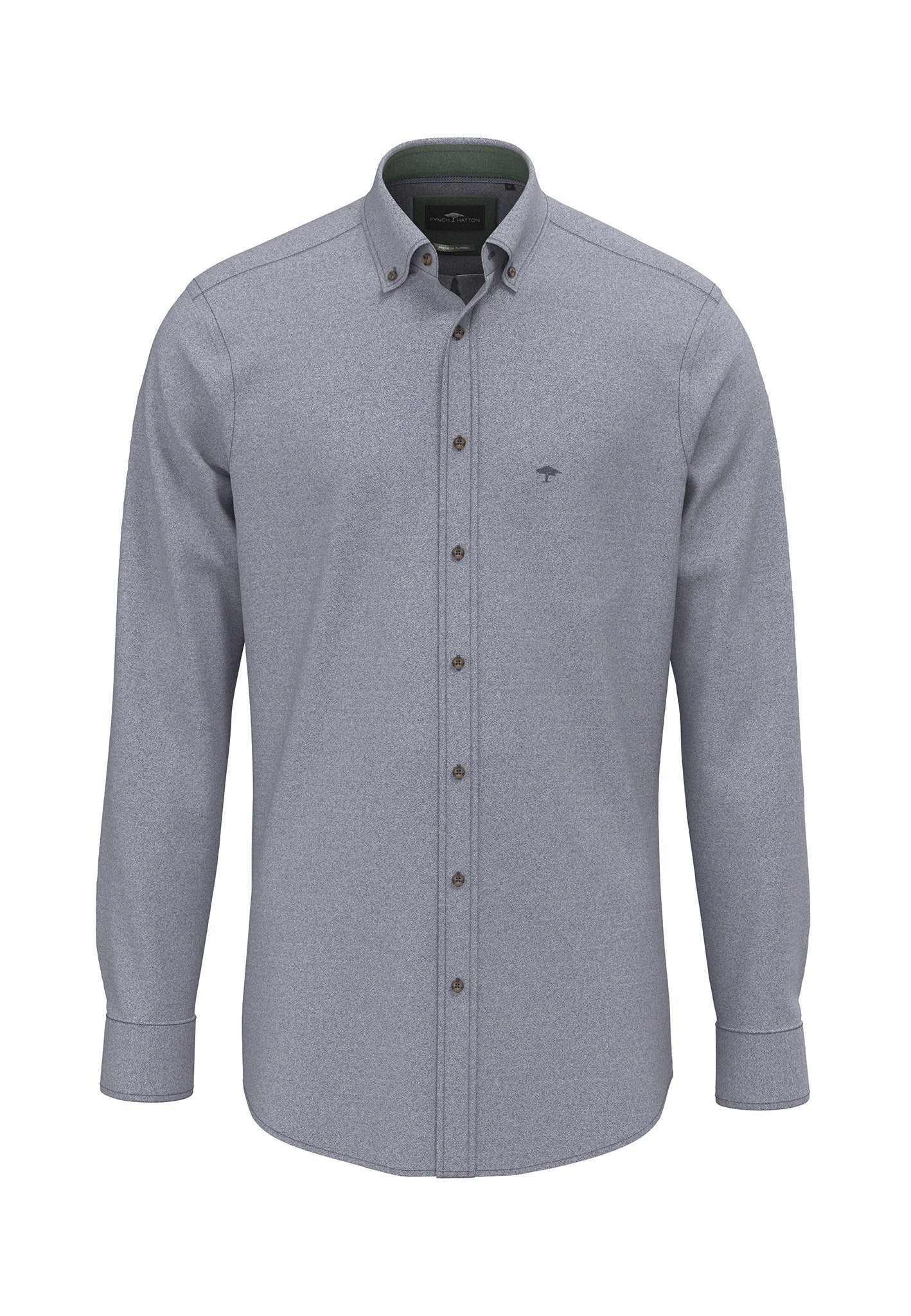 Hemd aus Baumwolle mit Button-Down-Kragen - Image 5