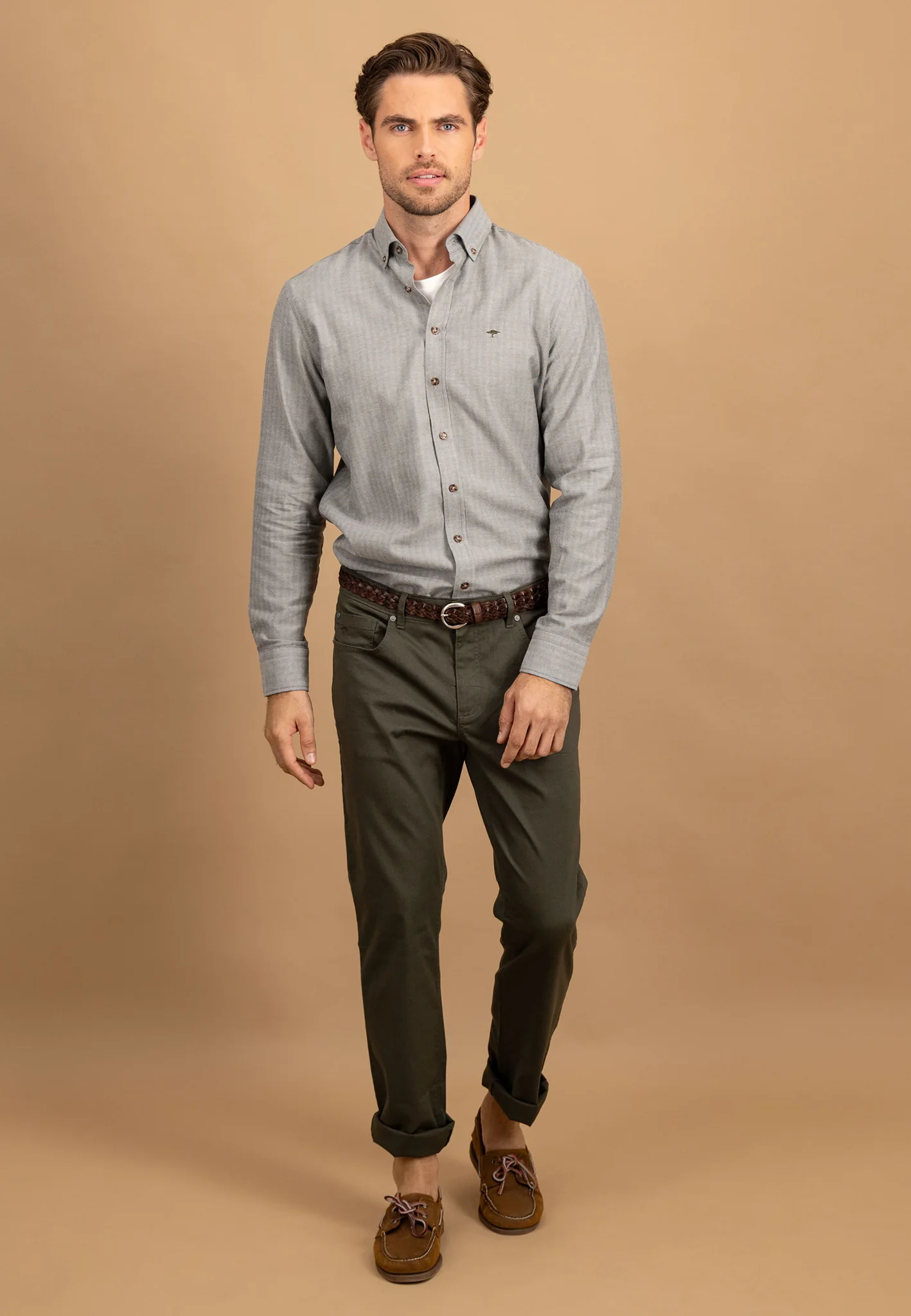 Hemd aus Baumwolle mit Button-Down-Kragen - Image 8