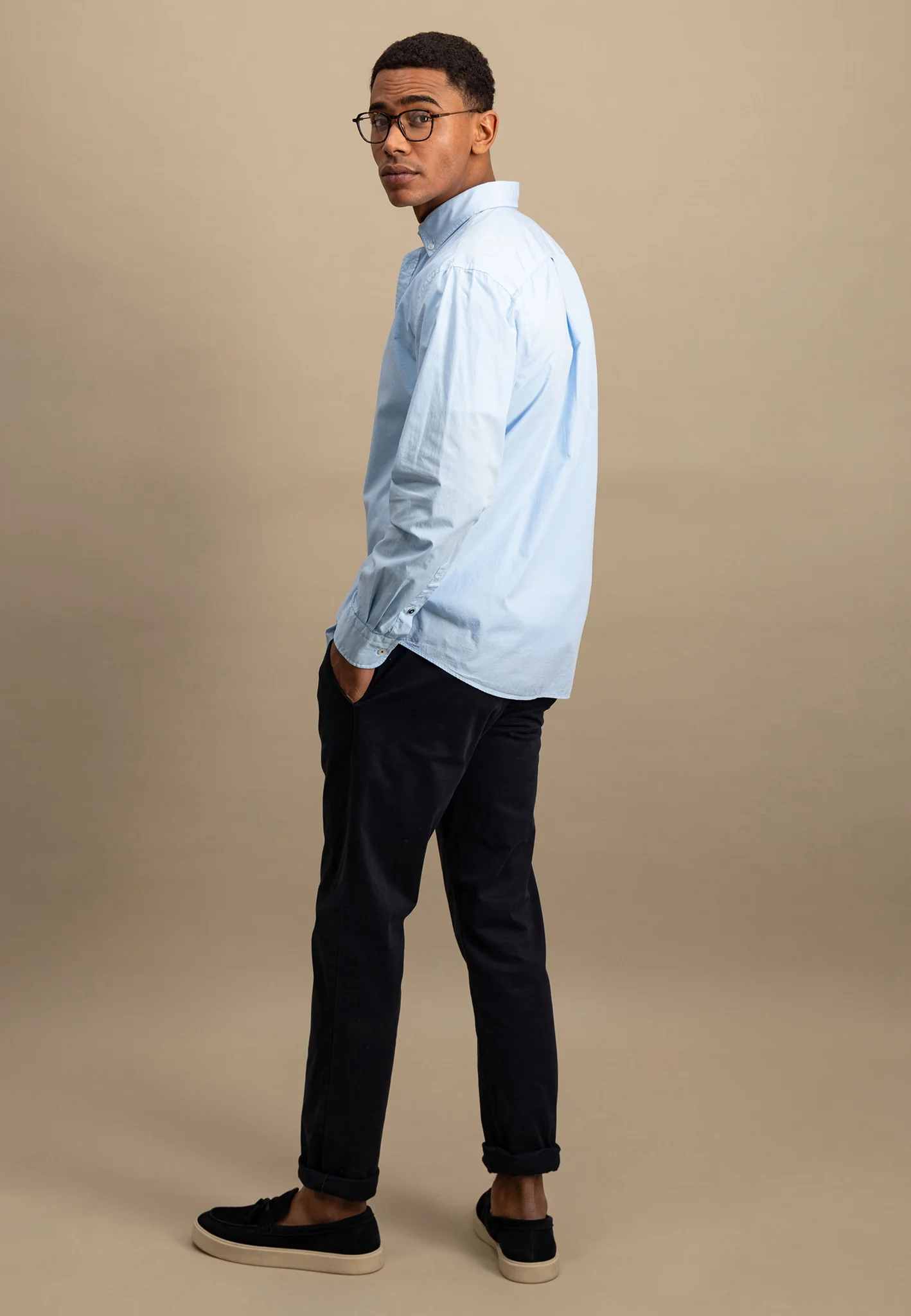 Hemd aus Baumwolle mit Button-Down-Kragen - Image 6