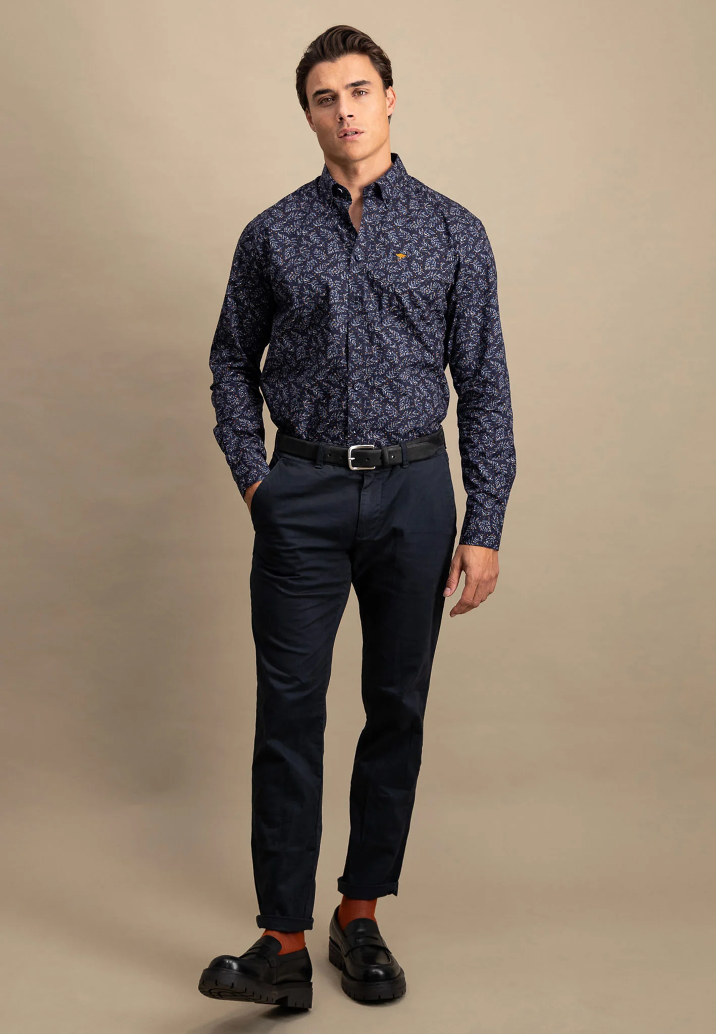 Hemd aus Baumwolle mit Button-Down-Kragen - Image 3
