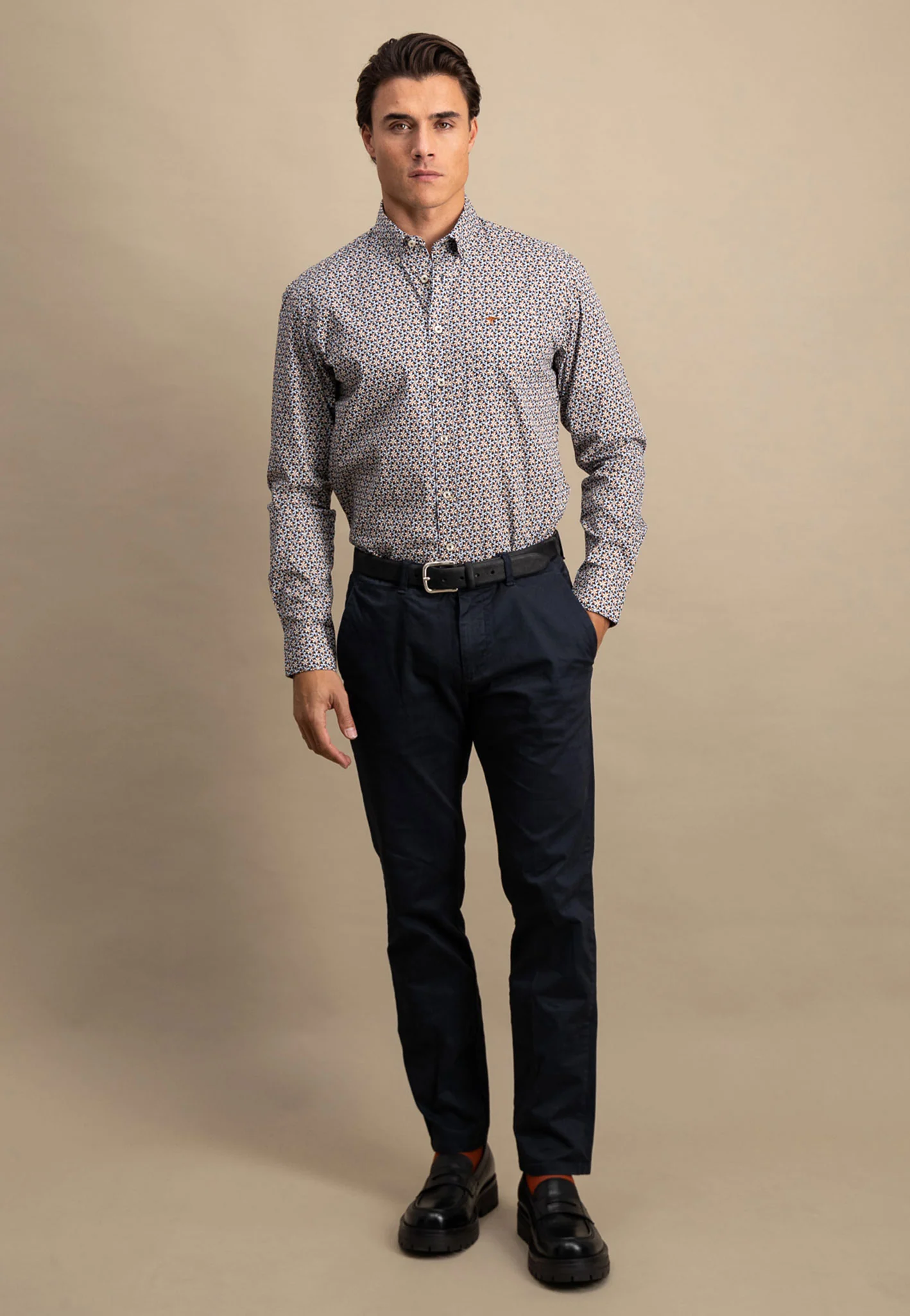 Hemd aus Baumwolle mit Button-Down-Kragen - Image 8
