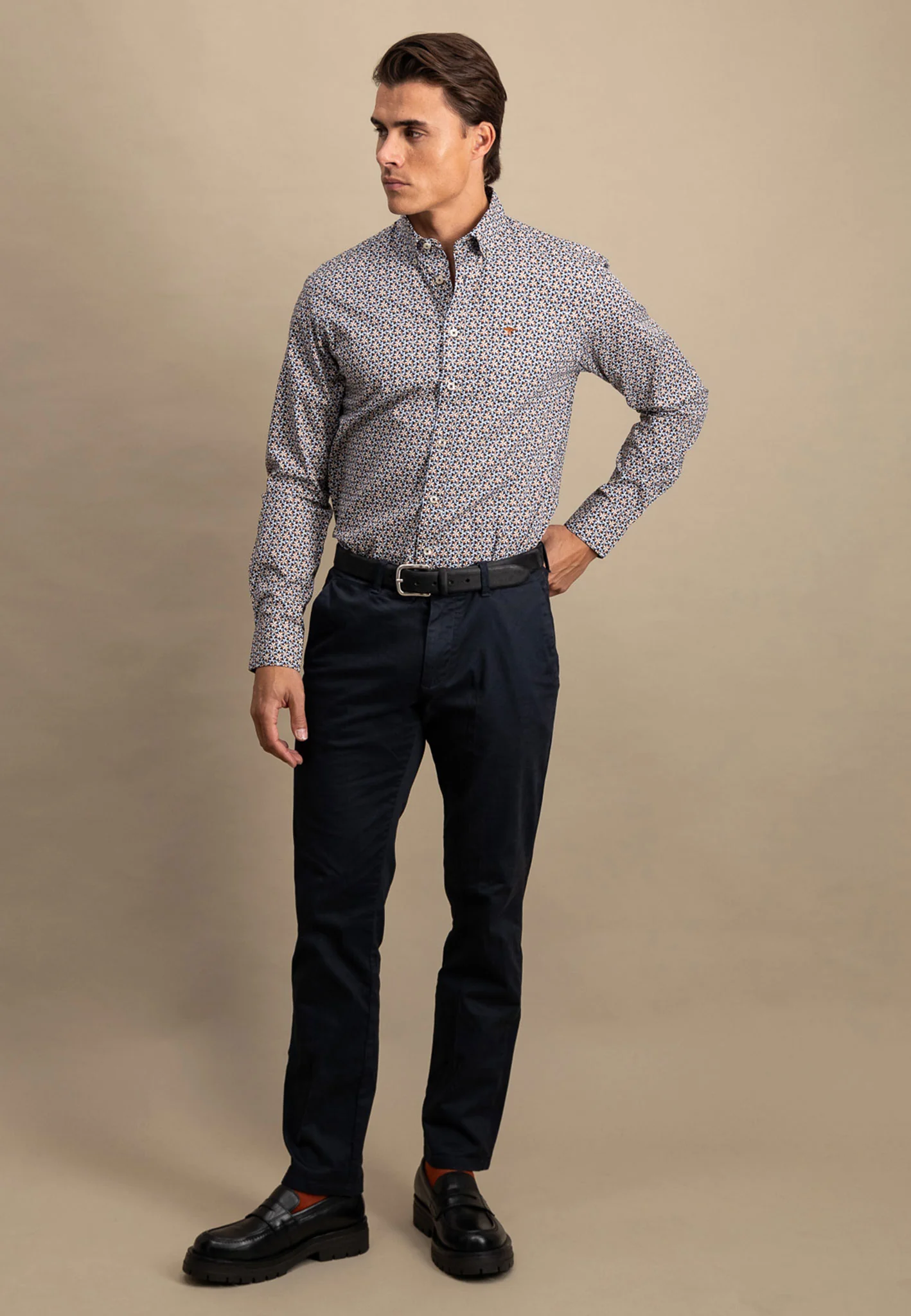 Hemd aus Baumwolle mit Button-Down-Kragen - Image 9