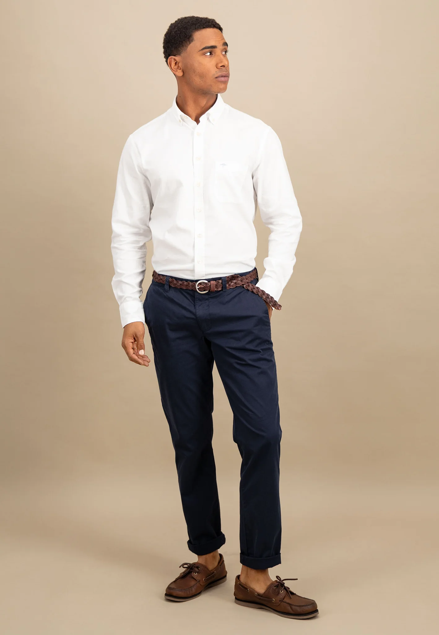 Hemd aus Baumwolle mit Button-Down-Kragen - Image 2