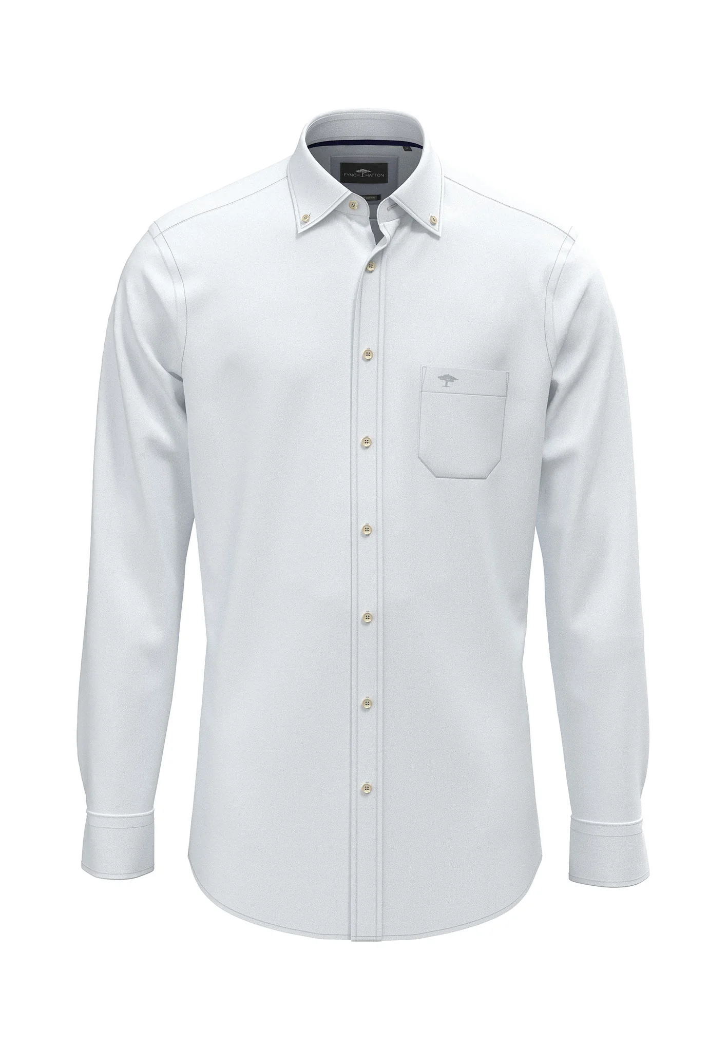 Hemd aus Baumwolle mit Button-Down-Kragen - Image 7
