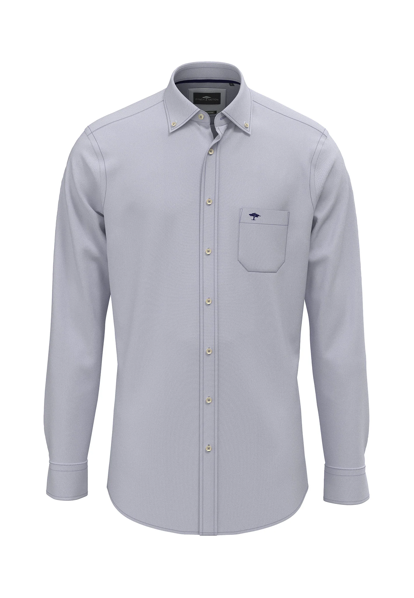 Hemd aus Baumwolle mit Button-Down-Kragen - Image 9