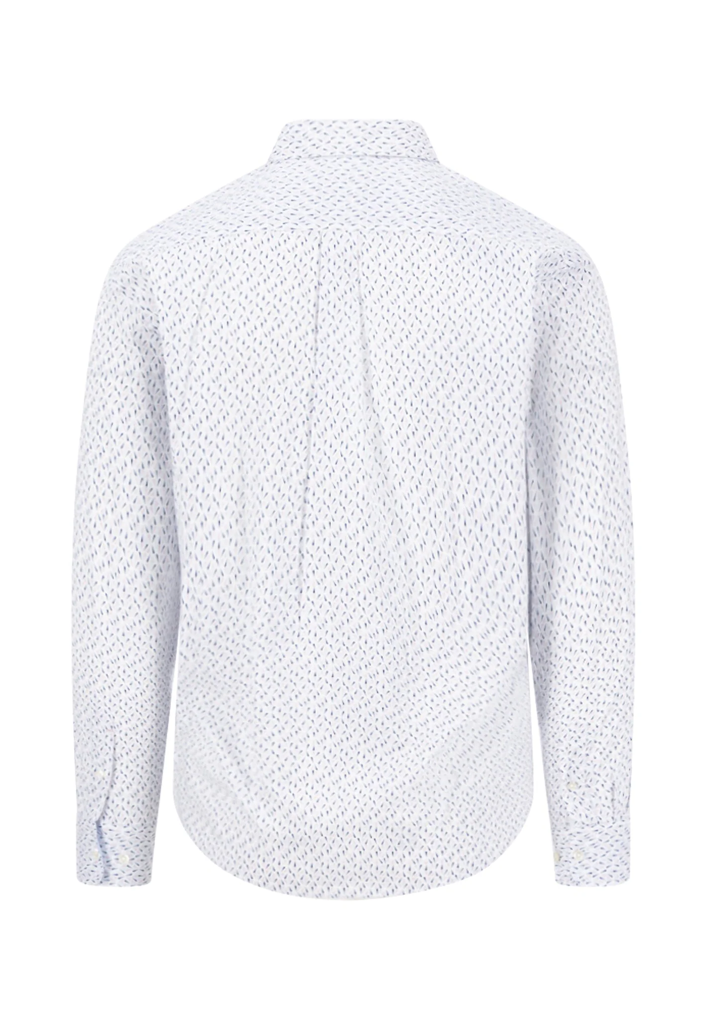 Hemd aus Baumwolle mit feinem Allover-Print und Button-Down-Kragen - Image 2