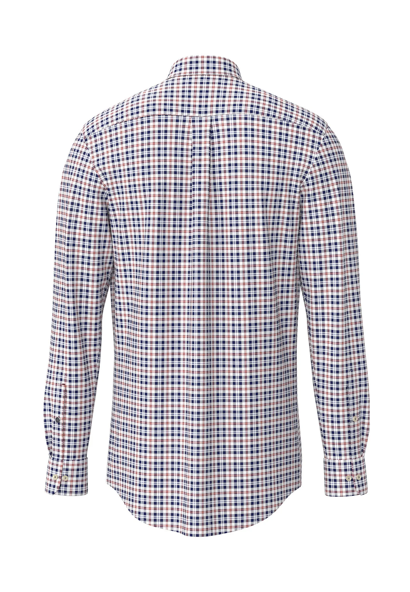 Oxfordhemd aus Baumwolle mit feinem Karomuster und Button-Down-Kragen - Image 11