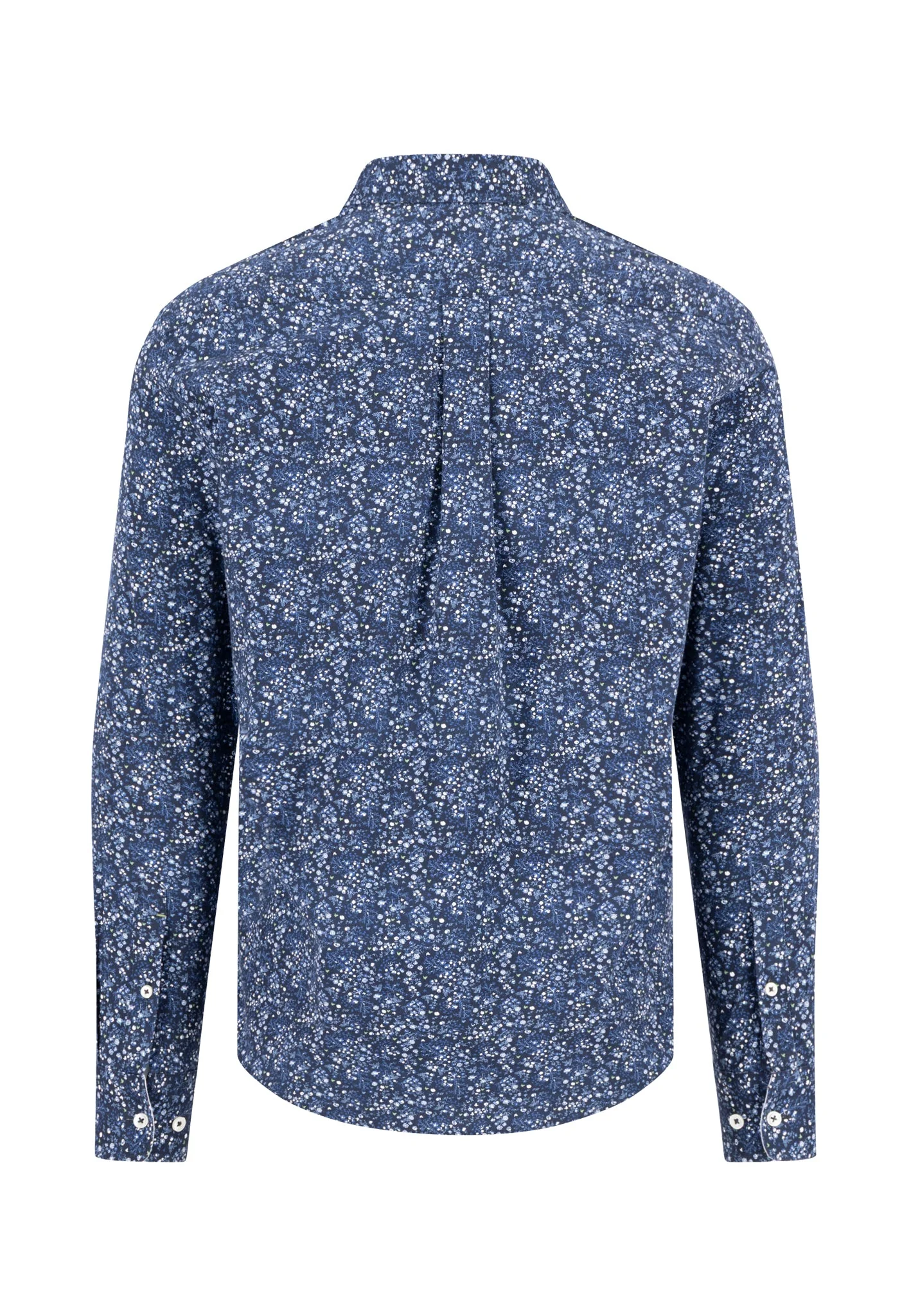 Hemd aus Baumwolle mit floralem Allover-Muster und Button-Down-Kragen - Image 5