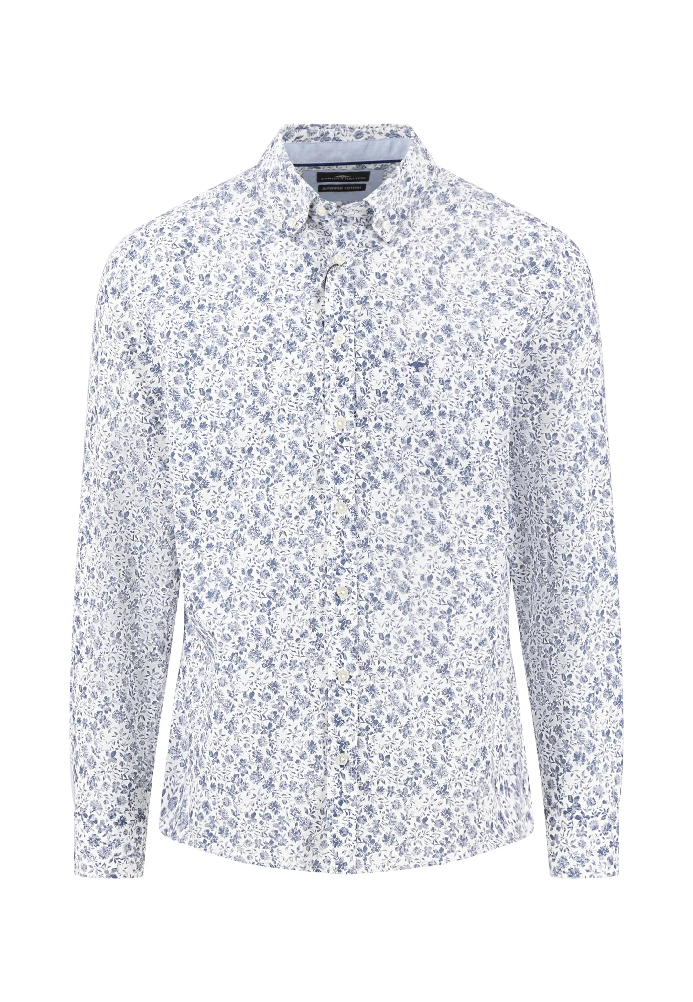 Hemd aus Baumwolle mit floralem Allover-Print