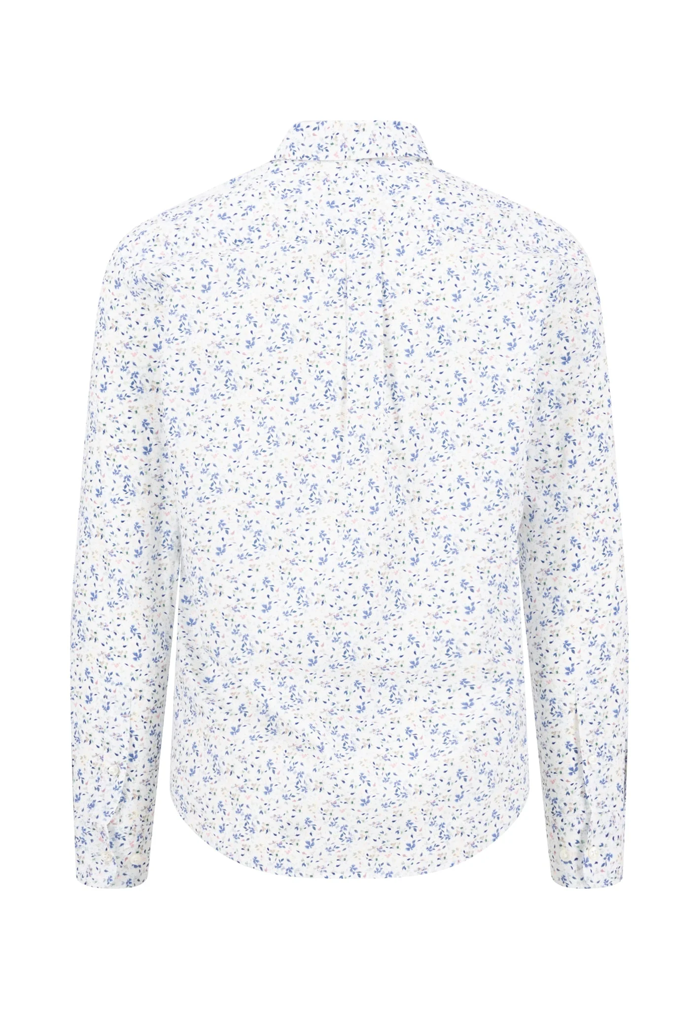 Hemd aus Baumwolle mit floralem Allover-Print und Button-Down-Kragen - Image 2