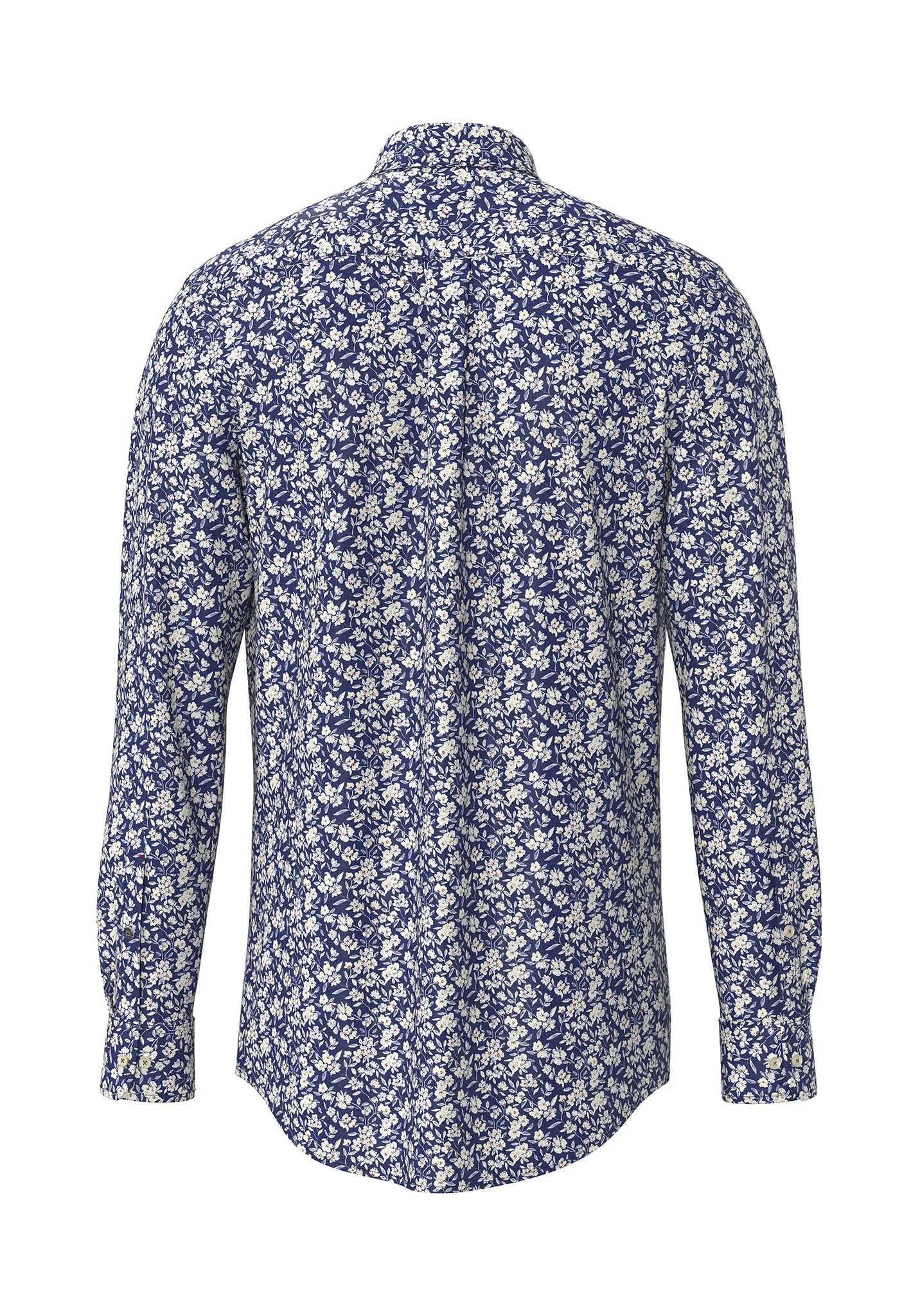 Hemd aus Baumwolle mit floralem Allover-Print und Button-Down-Kragen - Image 8