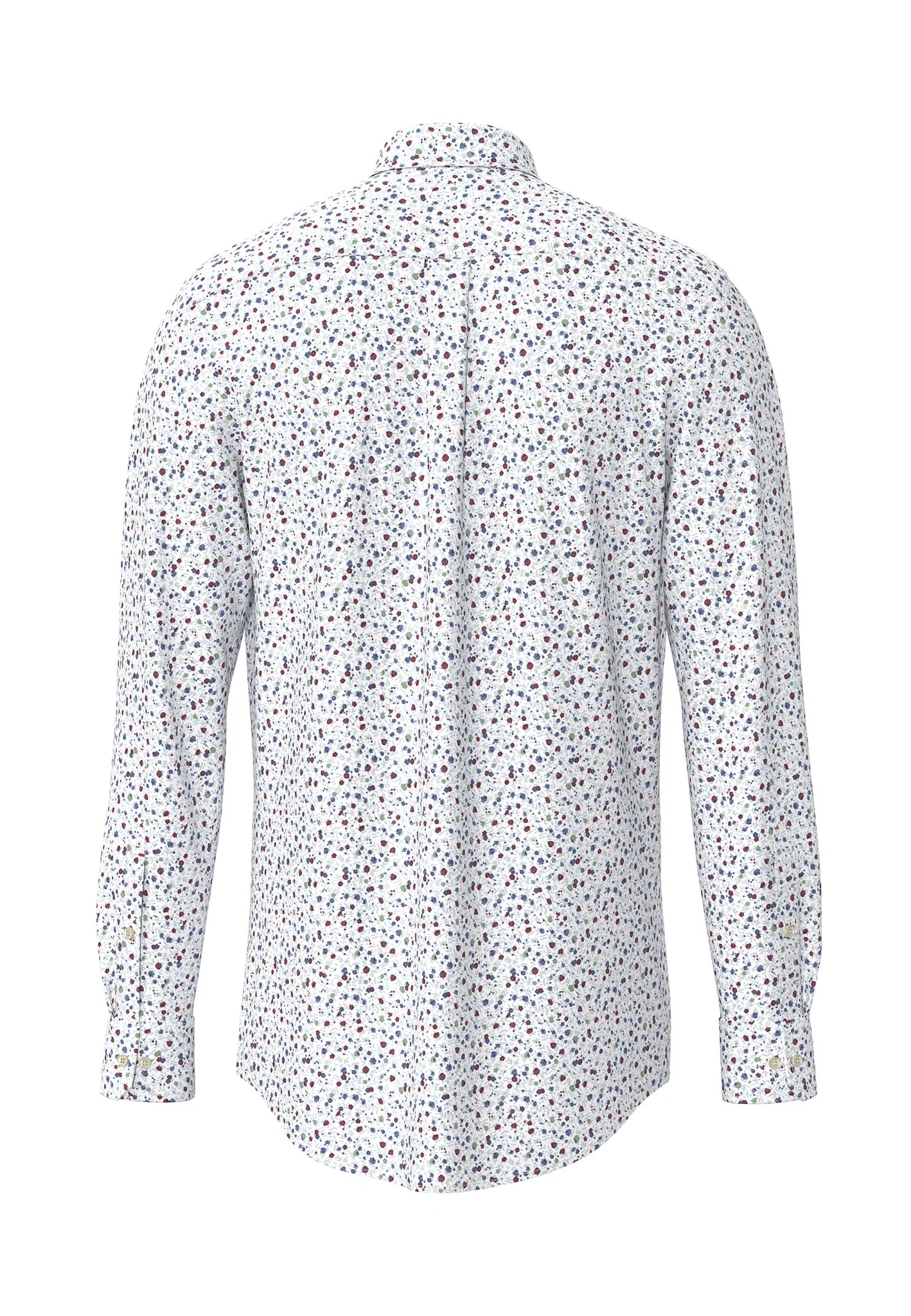 Hemd aus Baumwolle mit floralem Allover-Print und Button-Down-Kragen - Image 6