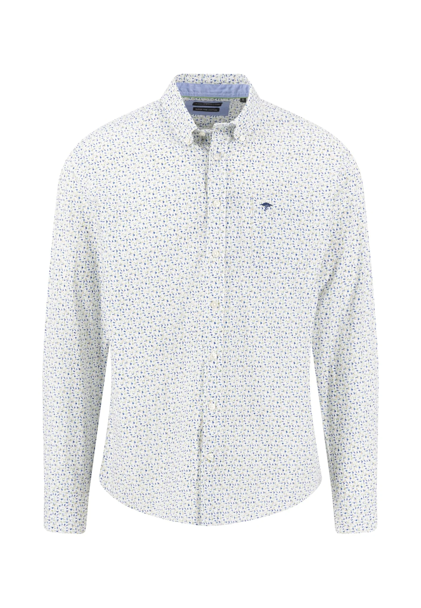 Hemd aus Baumwolle mit floralem Allover-Print und Button-Down-Kragen - Image 6