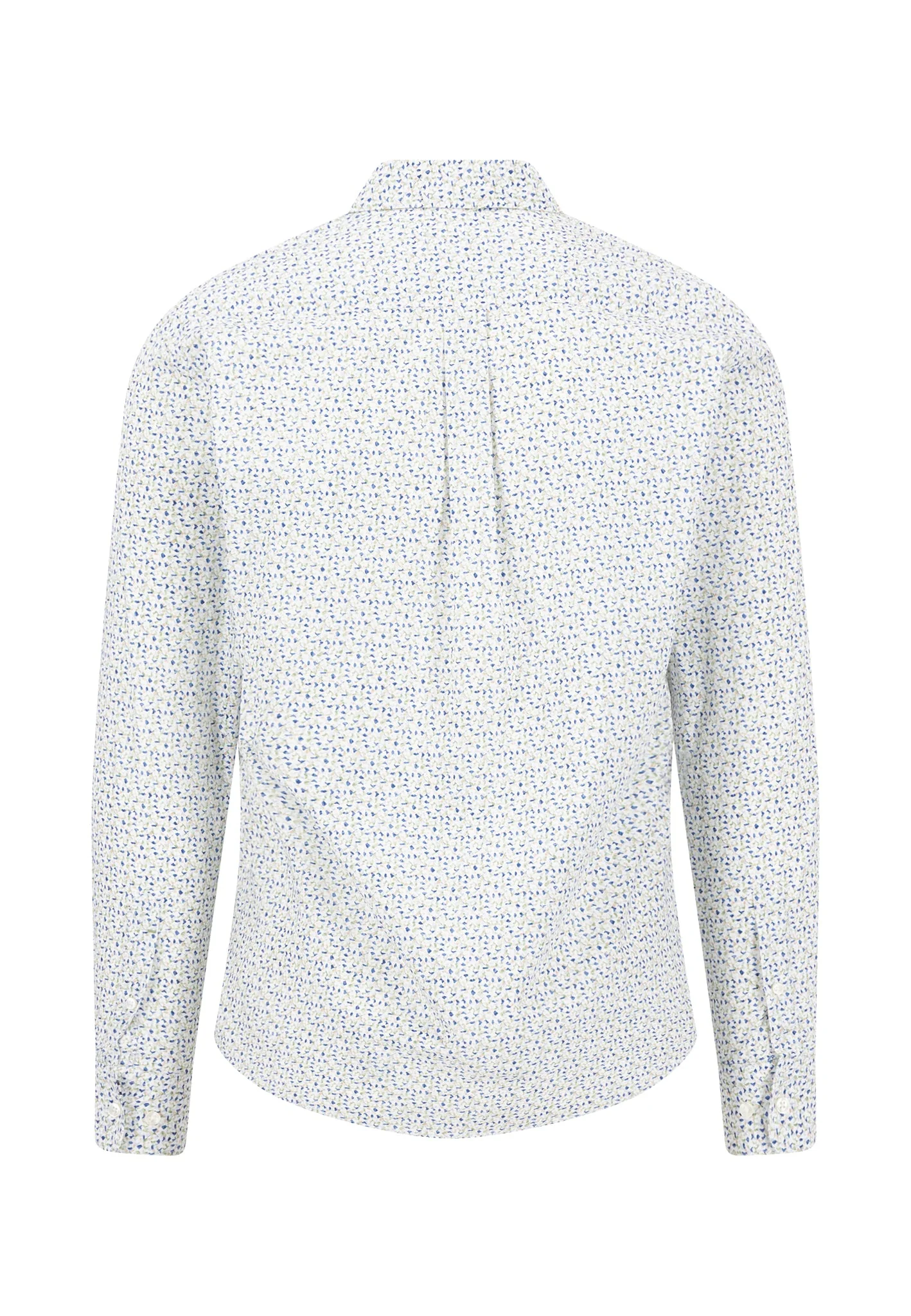 Hemd aus Baumwolle mit floralem Allover-Print und Button-Down-Kragen - Image 7